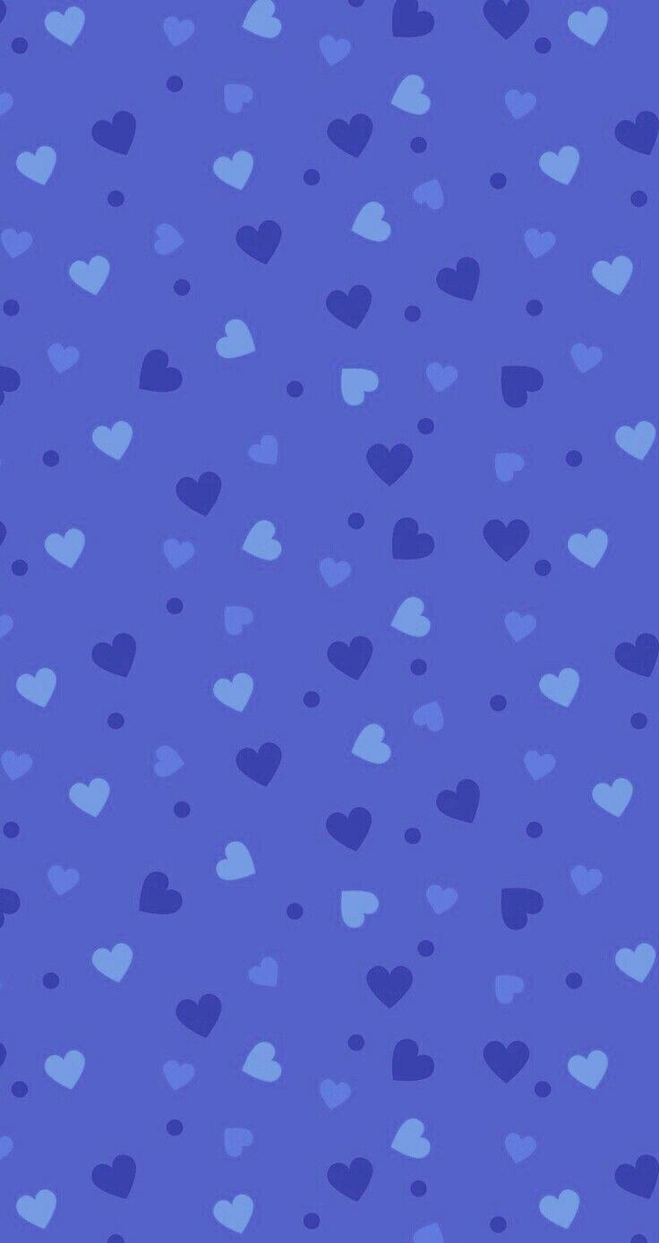 Cute Blue Hearts Wallpapers - Top Free Cute Blue Hearts Backgrounds ...