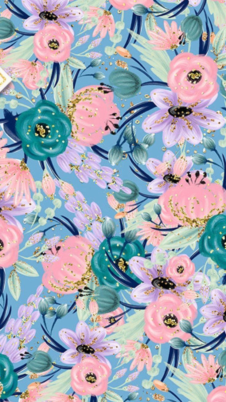 736x1308 Phone Wallpaper. Pattern wallpaper, Floral wallpaper, Flower wallpaper