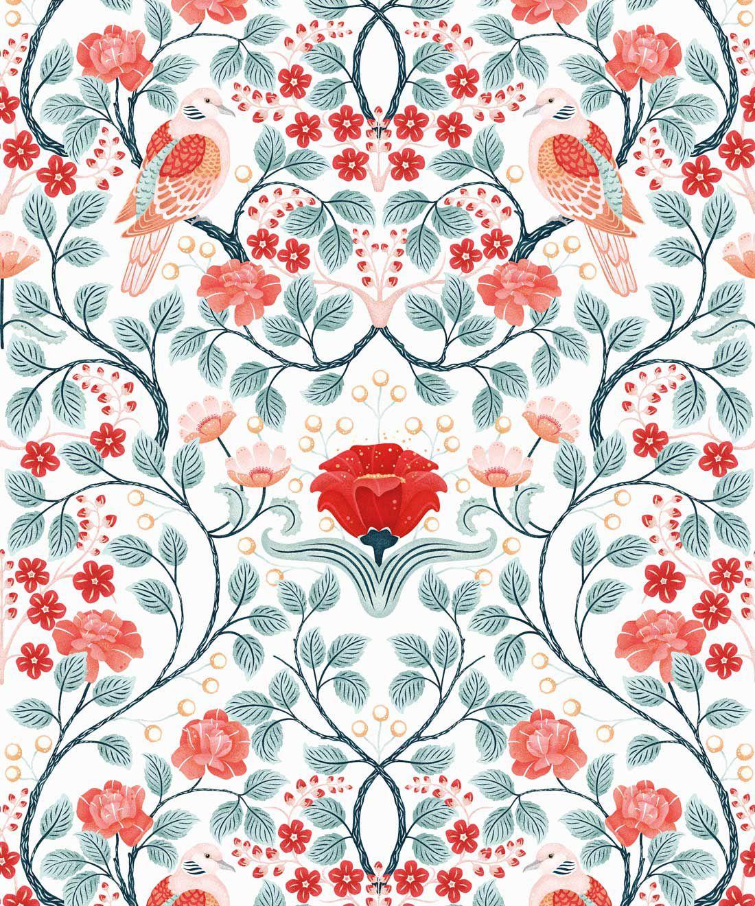 1100x1320 Floral Wallpaper USA • Exotic to Traditional & Vintage