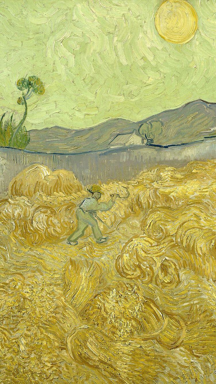 Van Gogh Sunflower Iphone Wallpapers Top Free Van Gogh Sunflower Iphone Backgrounds Wallpaperaccess