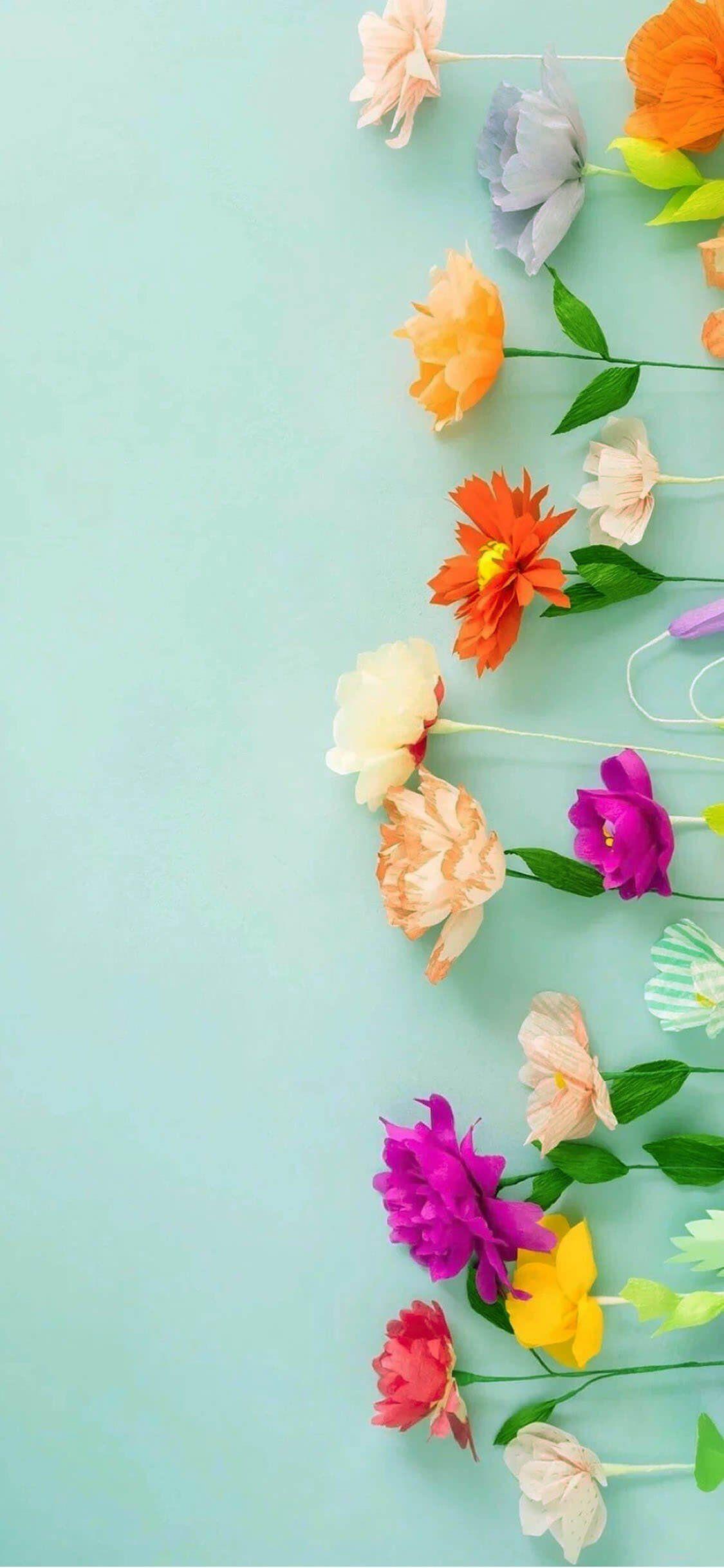 1125x2436 Floral iPhone Wallpaper