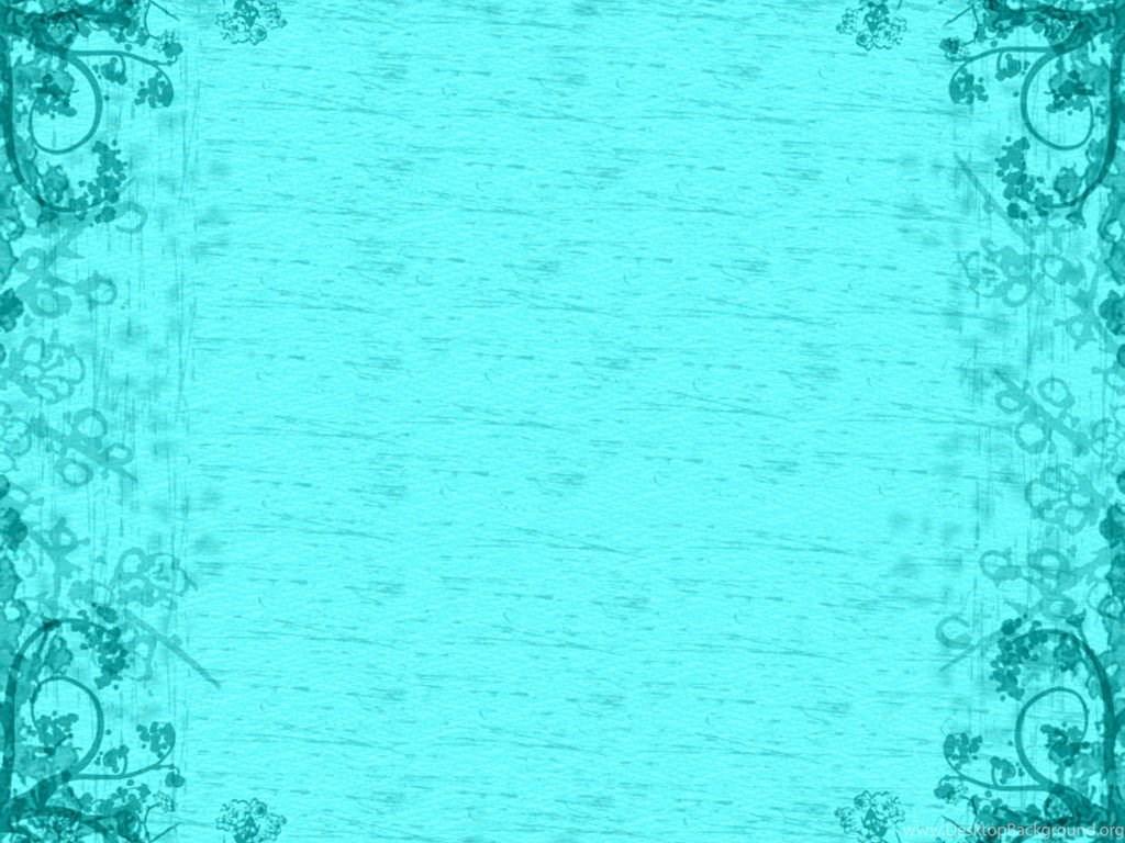 1024x768 Vintage Teal Floral Wallpaper Free Desktop Background