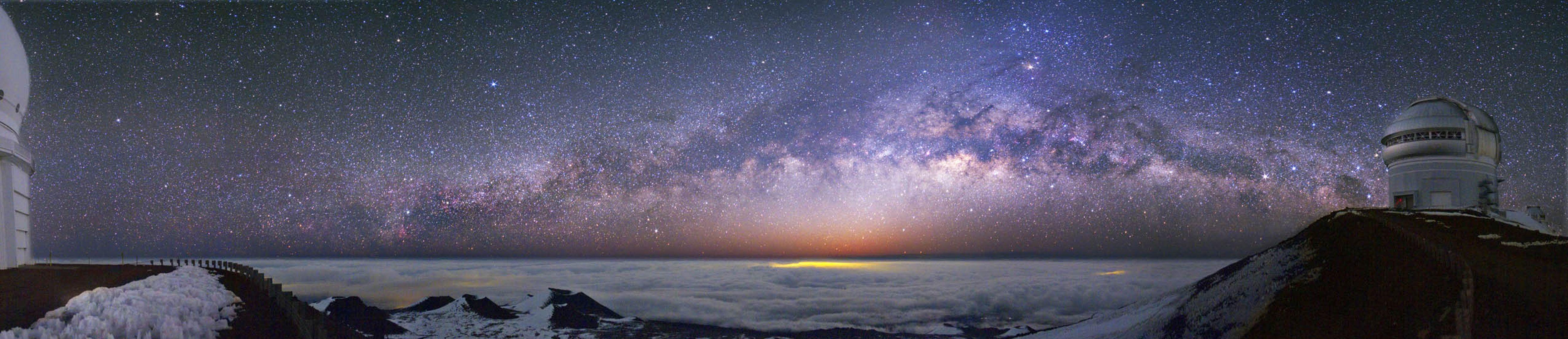 5261x1136 Panorama Wallpaper Milky Way 4k