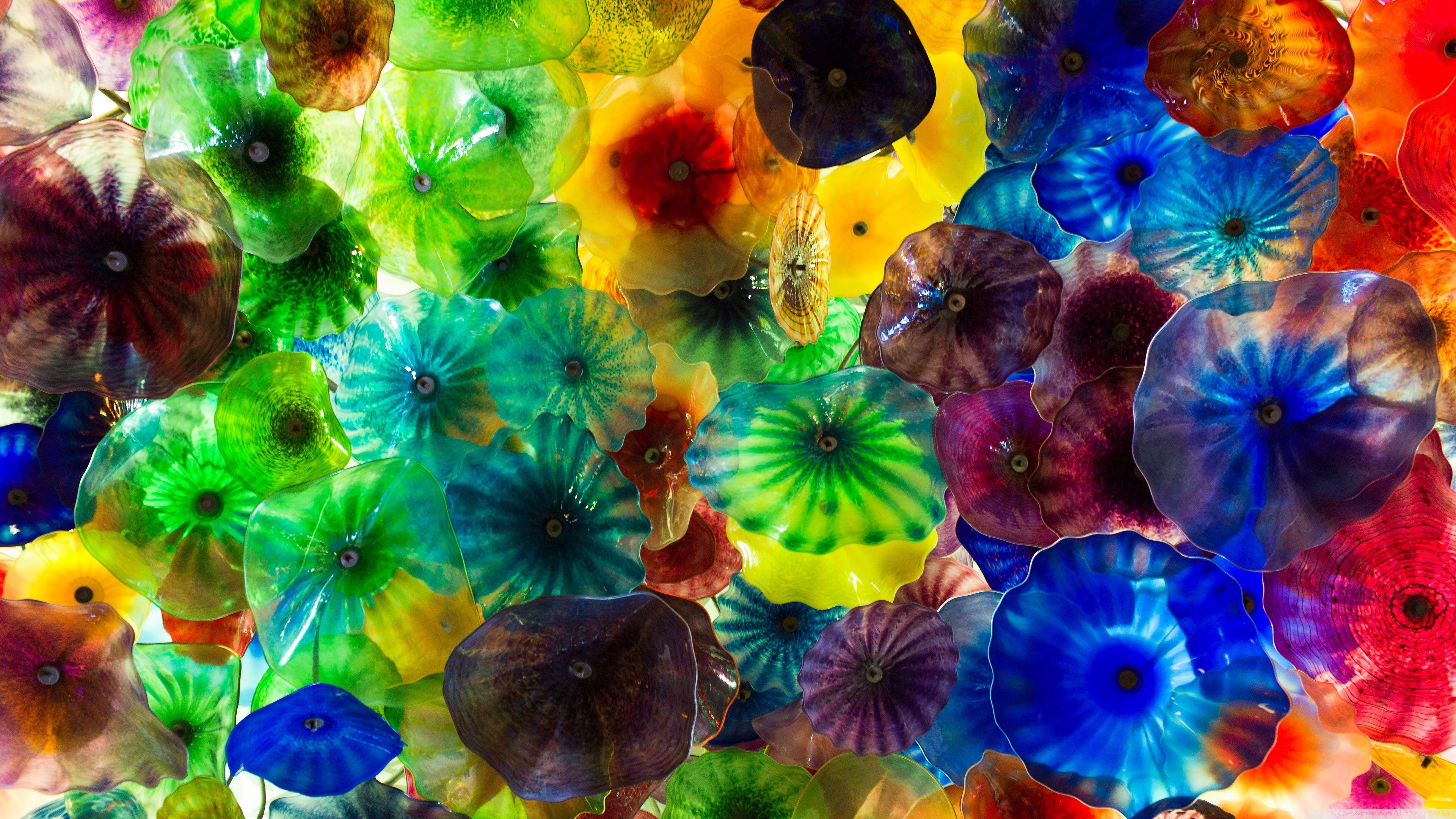 3840x2160 Chihuly Glass Art ❤ 4K HD Desktop Wallpaper for 4K Ultra HD TV