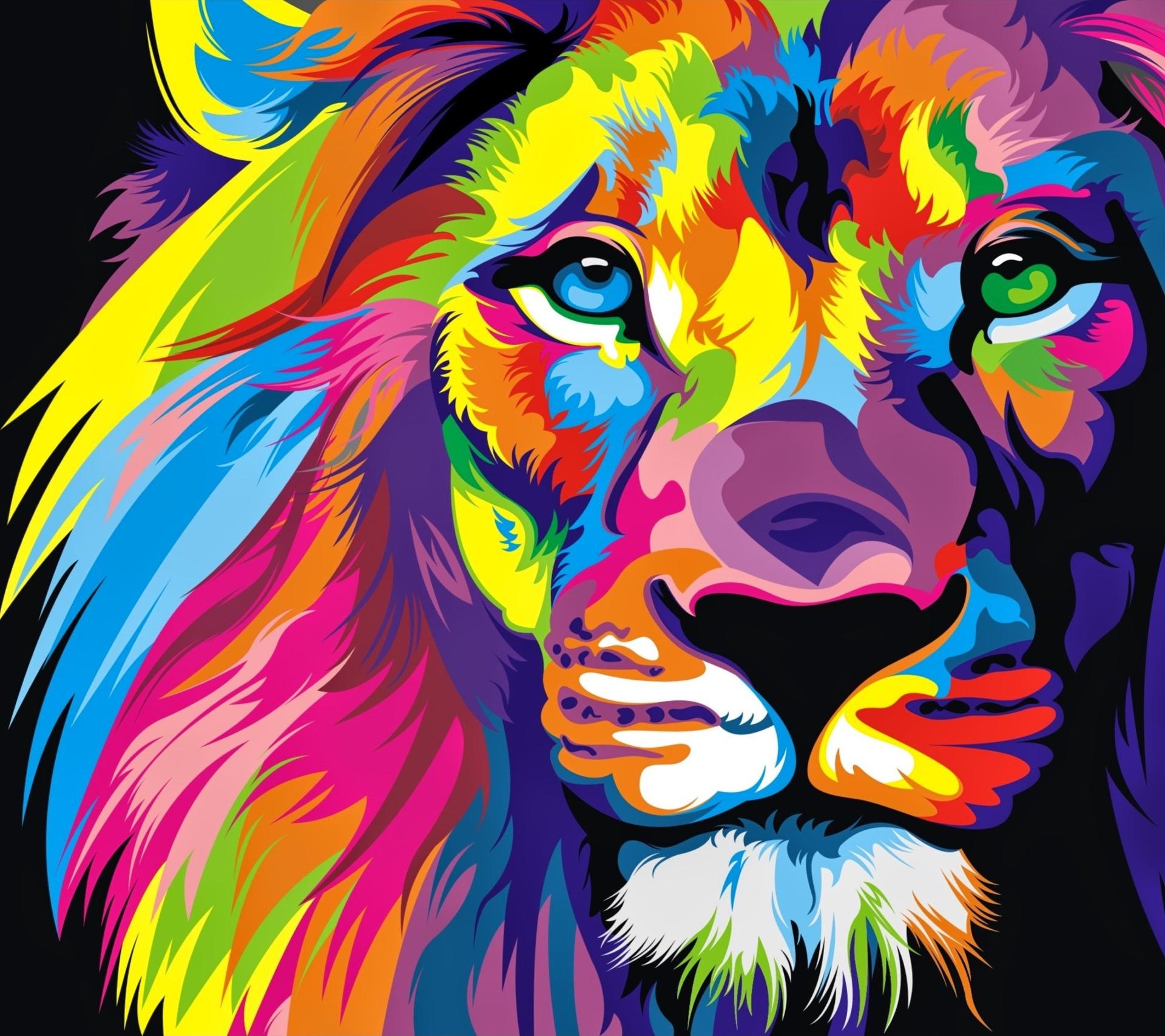 1920x1707 lion downloading wallpaper for pc HD wallpaper, Background