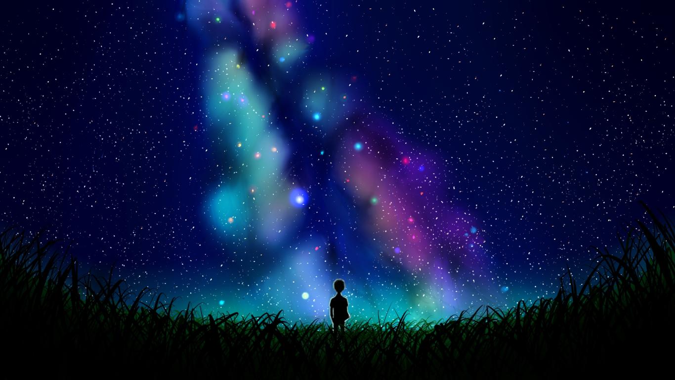1366x768 Alone In The Universe Art 1366x768 Resolution Wallpaper, HD Artist 4K Wallpaper, Image, Photo and Background