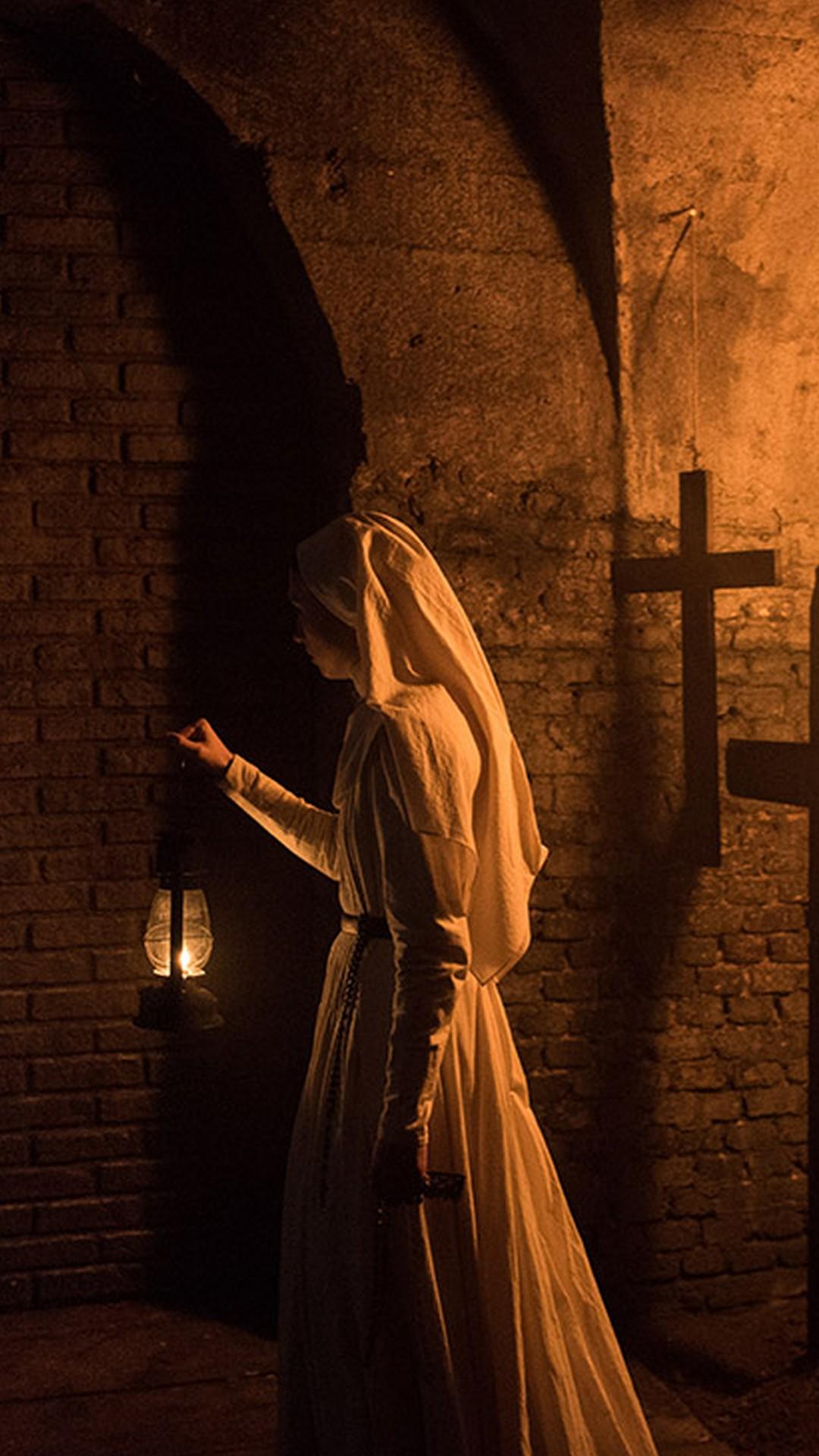 1080x1920 iPhone Wallpaper The Nun Movie 3D iPhone Wallpaper