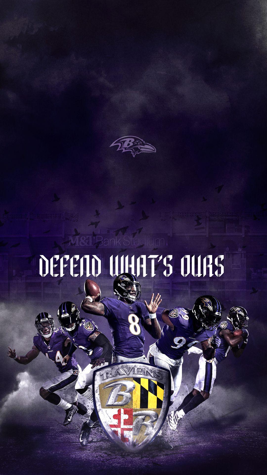 1080x1920 Ravens Wallpaper Free HD Wallpaper
