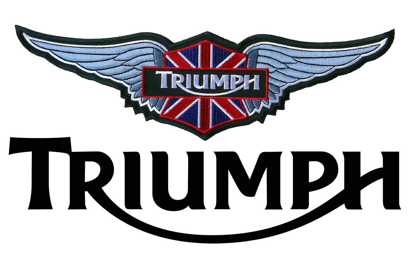 1332x850 Wallpaper logo, triumph, motorbike image for desktop, section мотоциклы