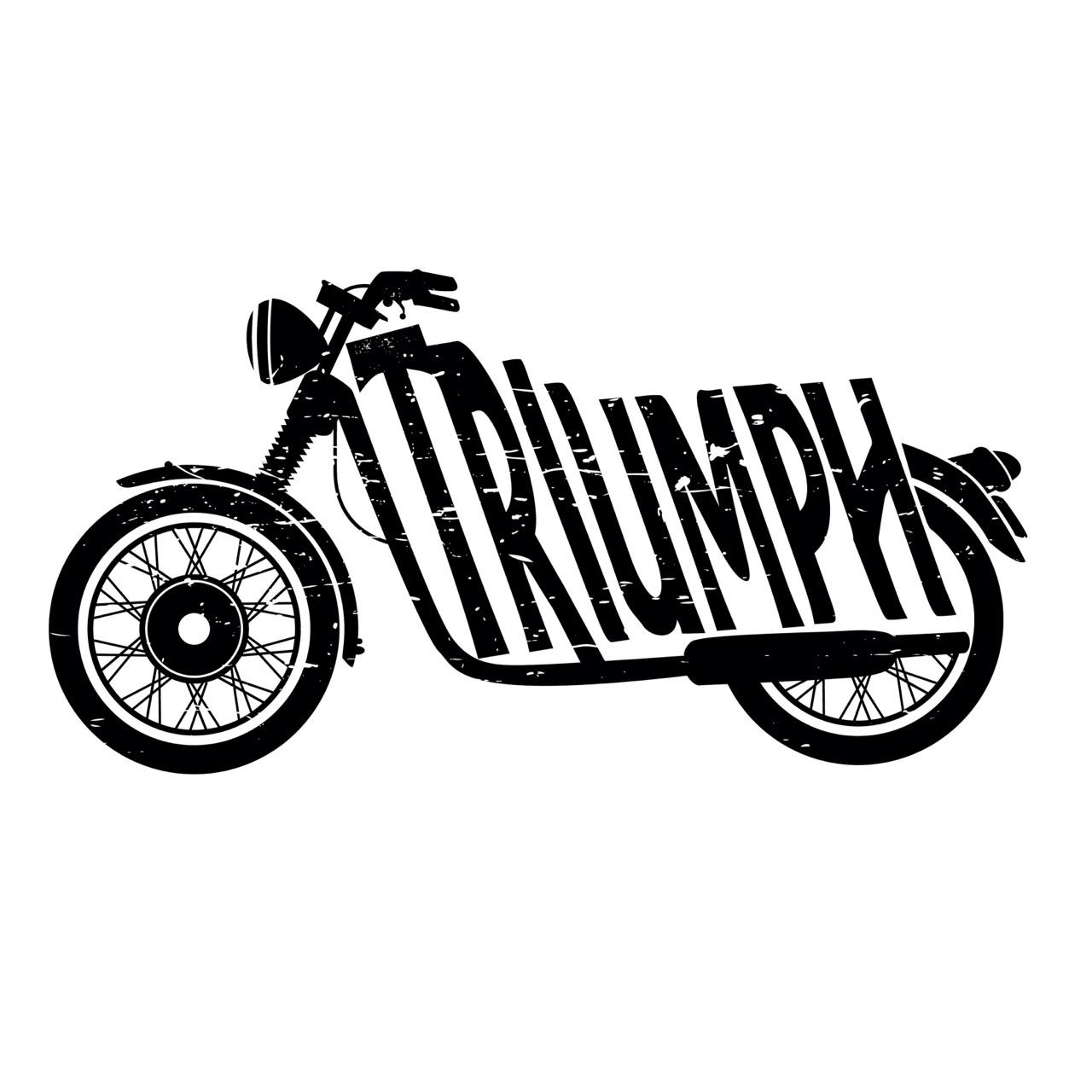 1280x1280 vintage triumph motorcycle logo