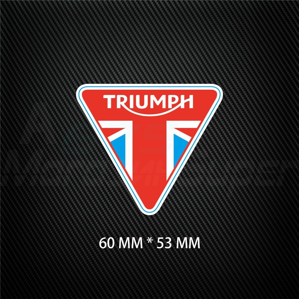 1000x1000 For Triumph Helmet Motorcycle Moto Bike Sticker Decal Reflective sticker car sticker Fit Triumph LOGO. Decals & Stickers