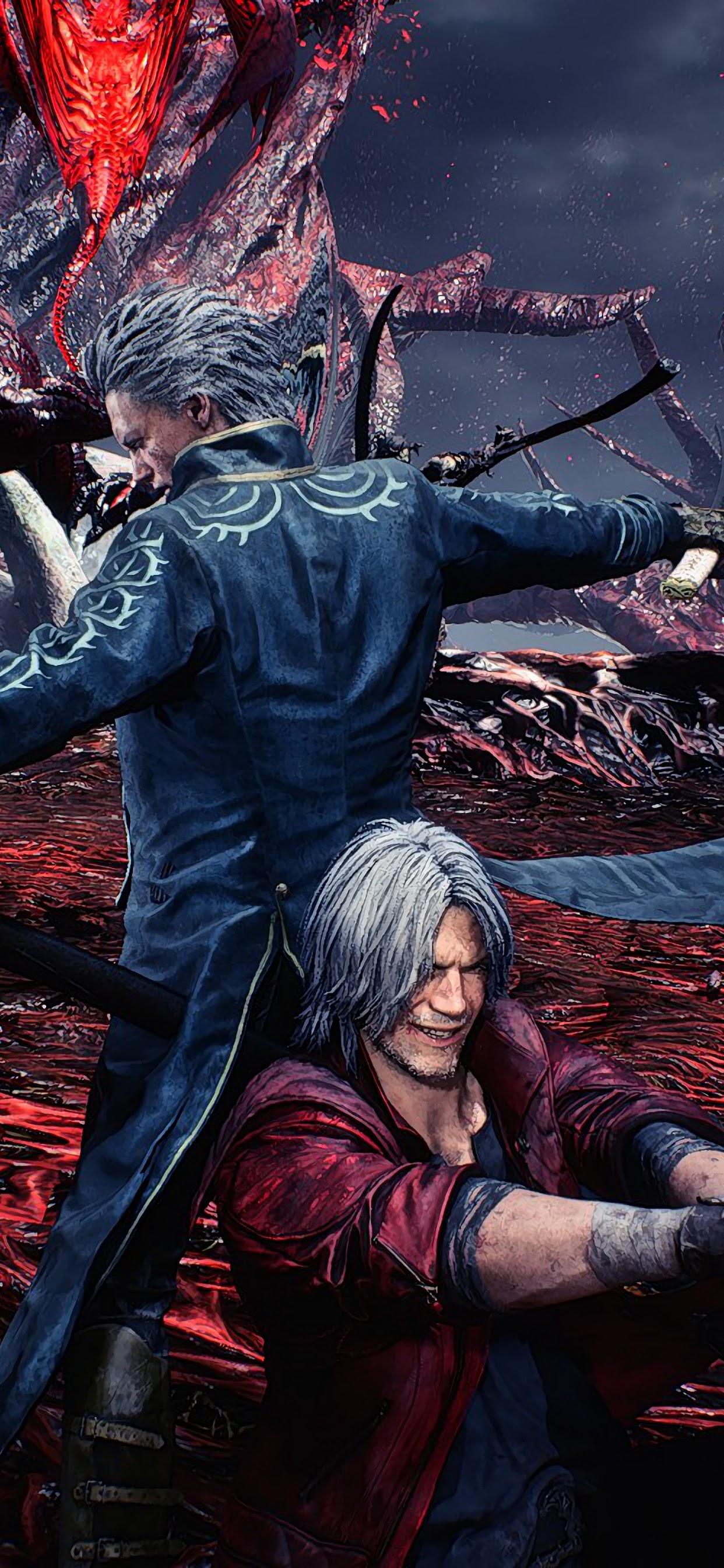 Devil May Cry 5 iPhone Wallpapers - Top Free Devil May Cry 5 iPhone  Backgrounds - WallpaperAccess