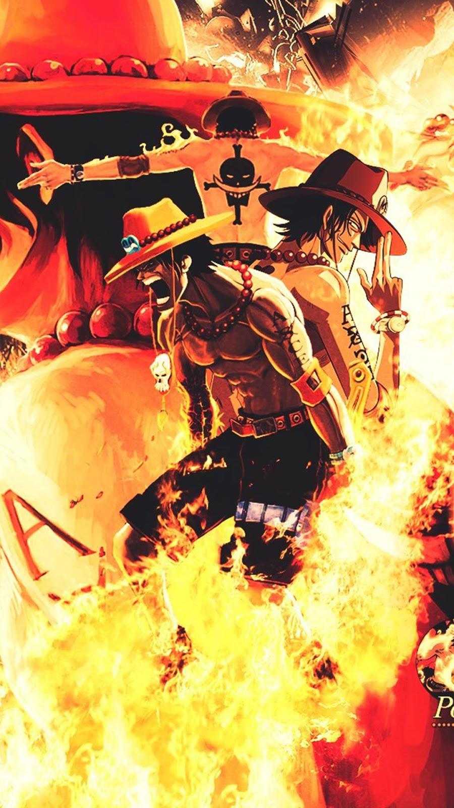 900x1600 Ace One Piece Wallpaper For Phone