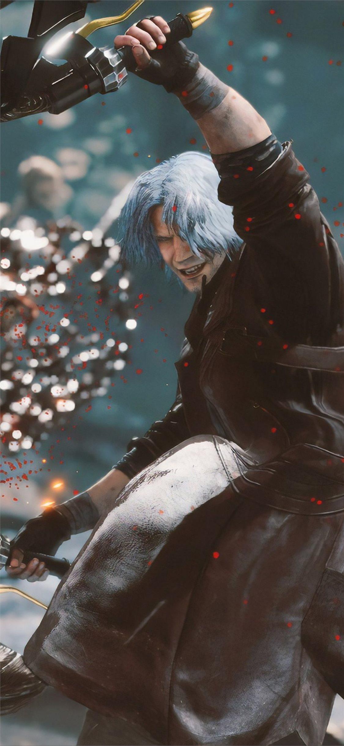 1125x2436 devil may cry5 iPhone X Wallpaper Free Download