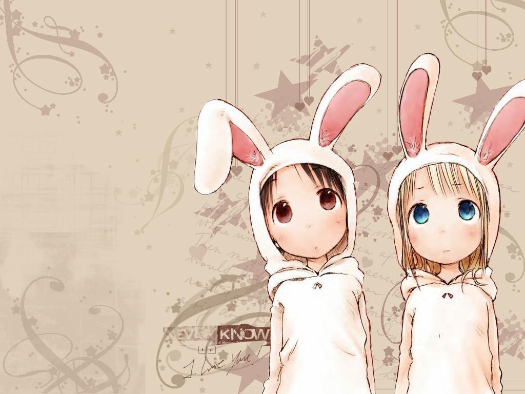 1024x768 Ichigo Mashimaro (Strawberry Marshmallow) Wallpaper Anime Image Board