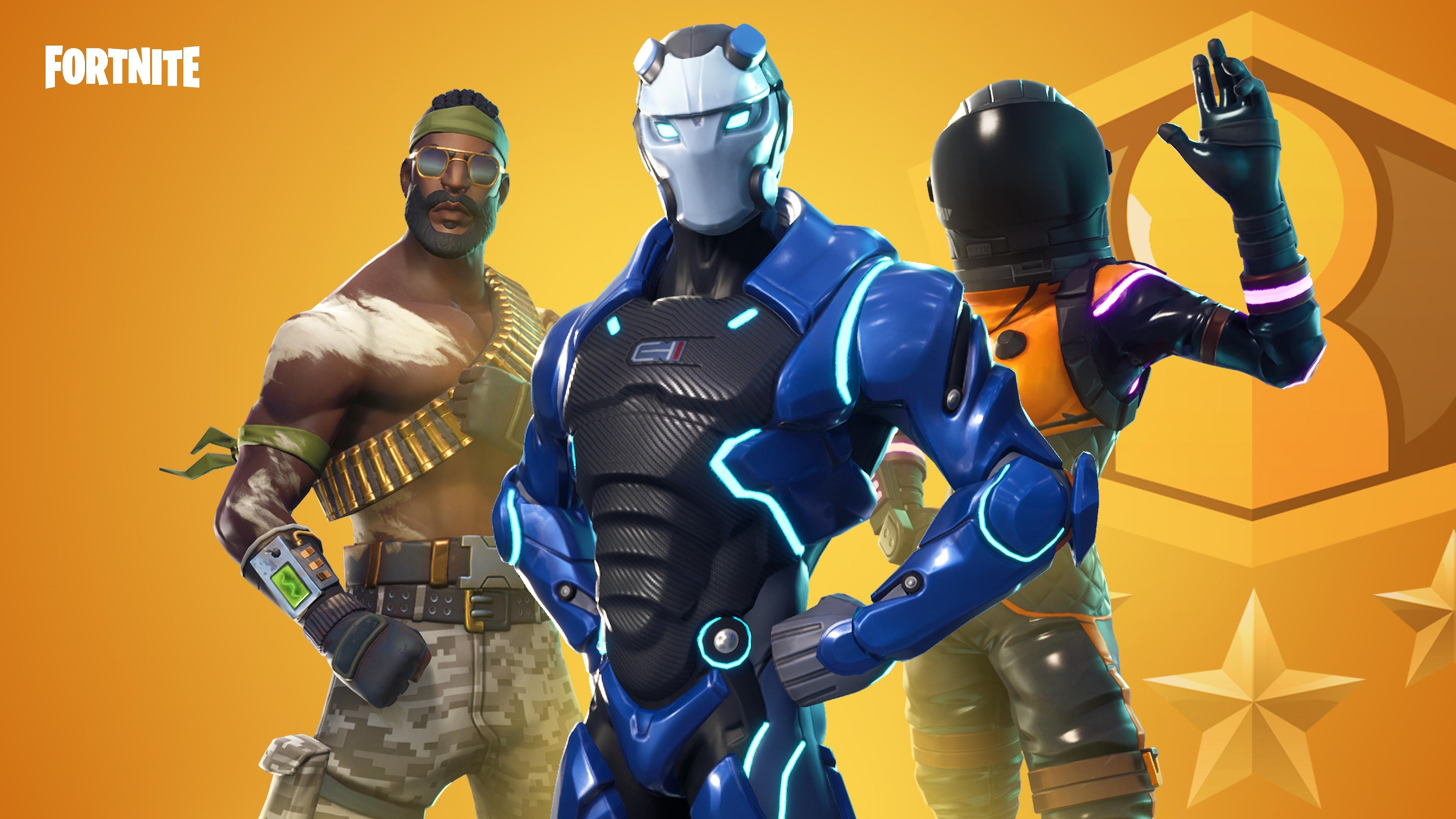 3840x2160 Carbide Fortnite Wallpaper