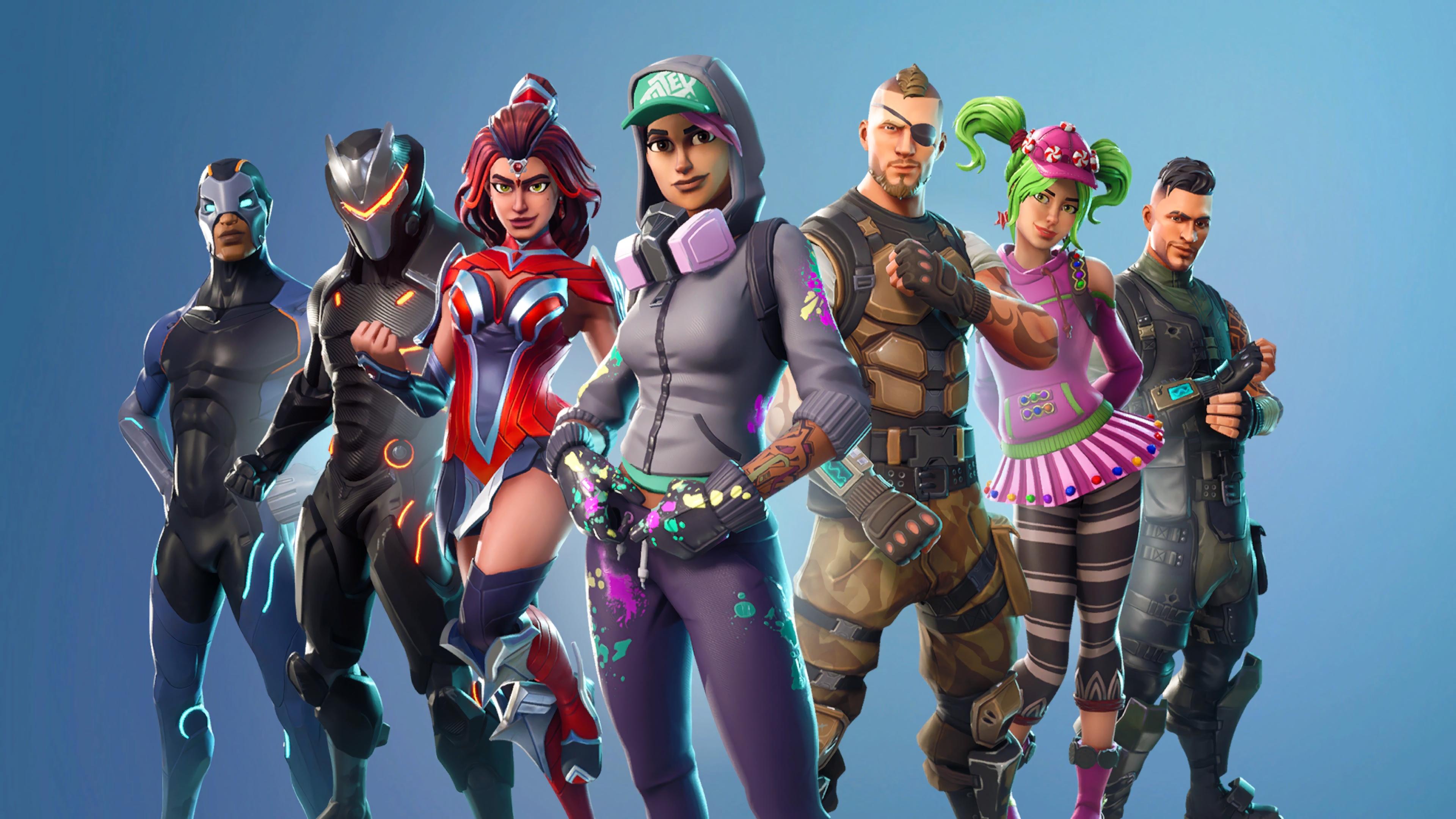 Fortnite Squad Wallpapers - Top Free Fortnite Squad Backgrounds ...