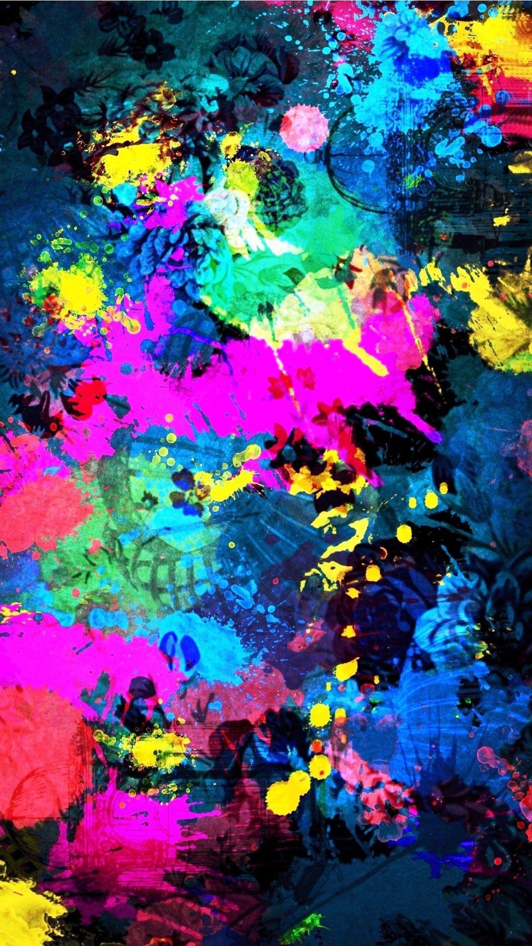 1080x1920 Colorful Smartphone Wallpaper