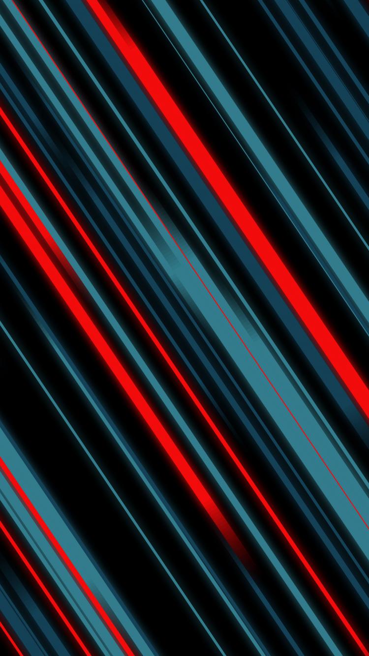 750x1334 Download 750x1334 wallpaper material, style, lines, red and dark, abstract, iphone iphone 750x1334 HD image, background, 7772