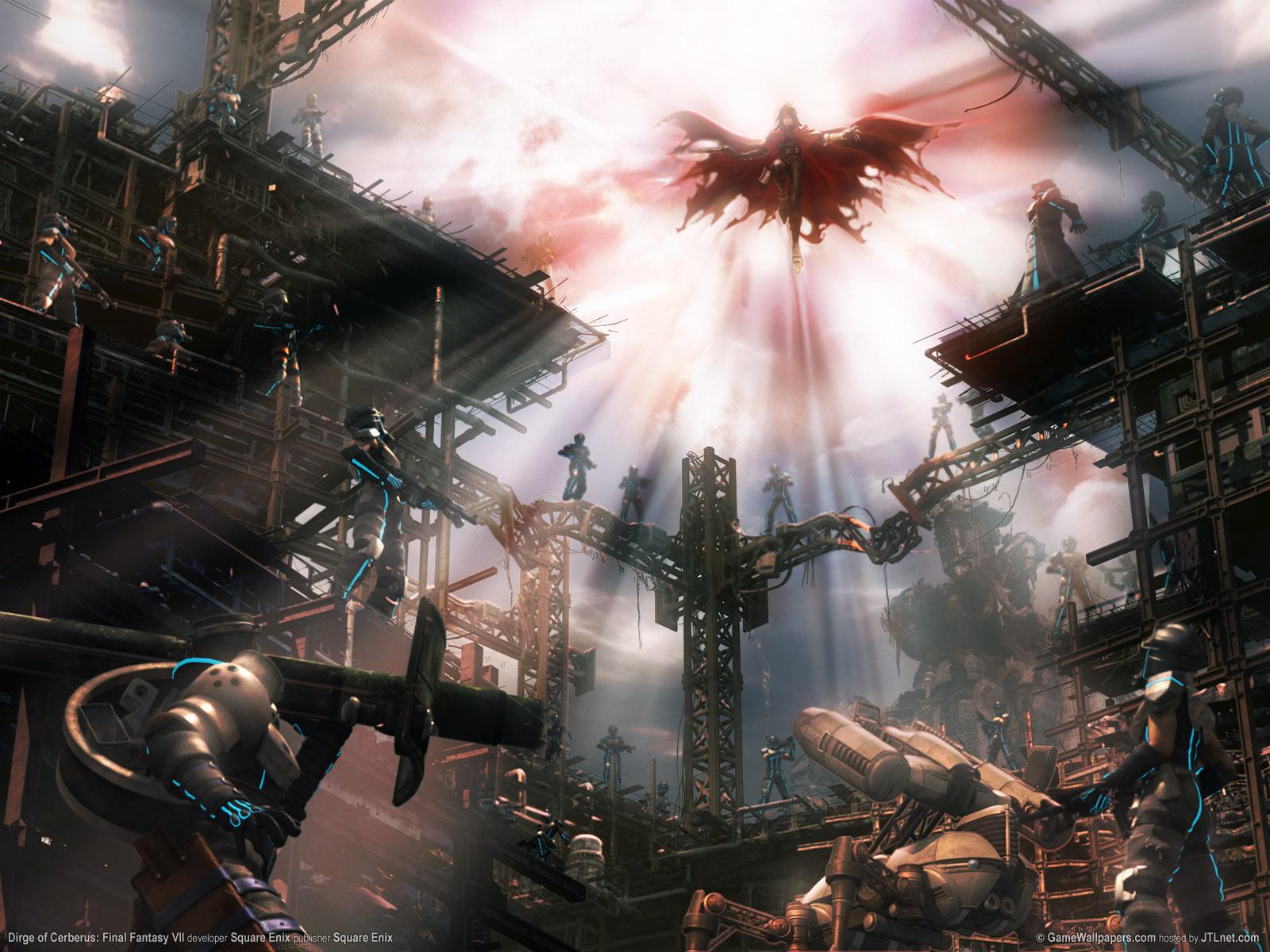 1600x1200 FF7: Dirge of Cerberus wallpaper. FF7: Dirge of Cerberus