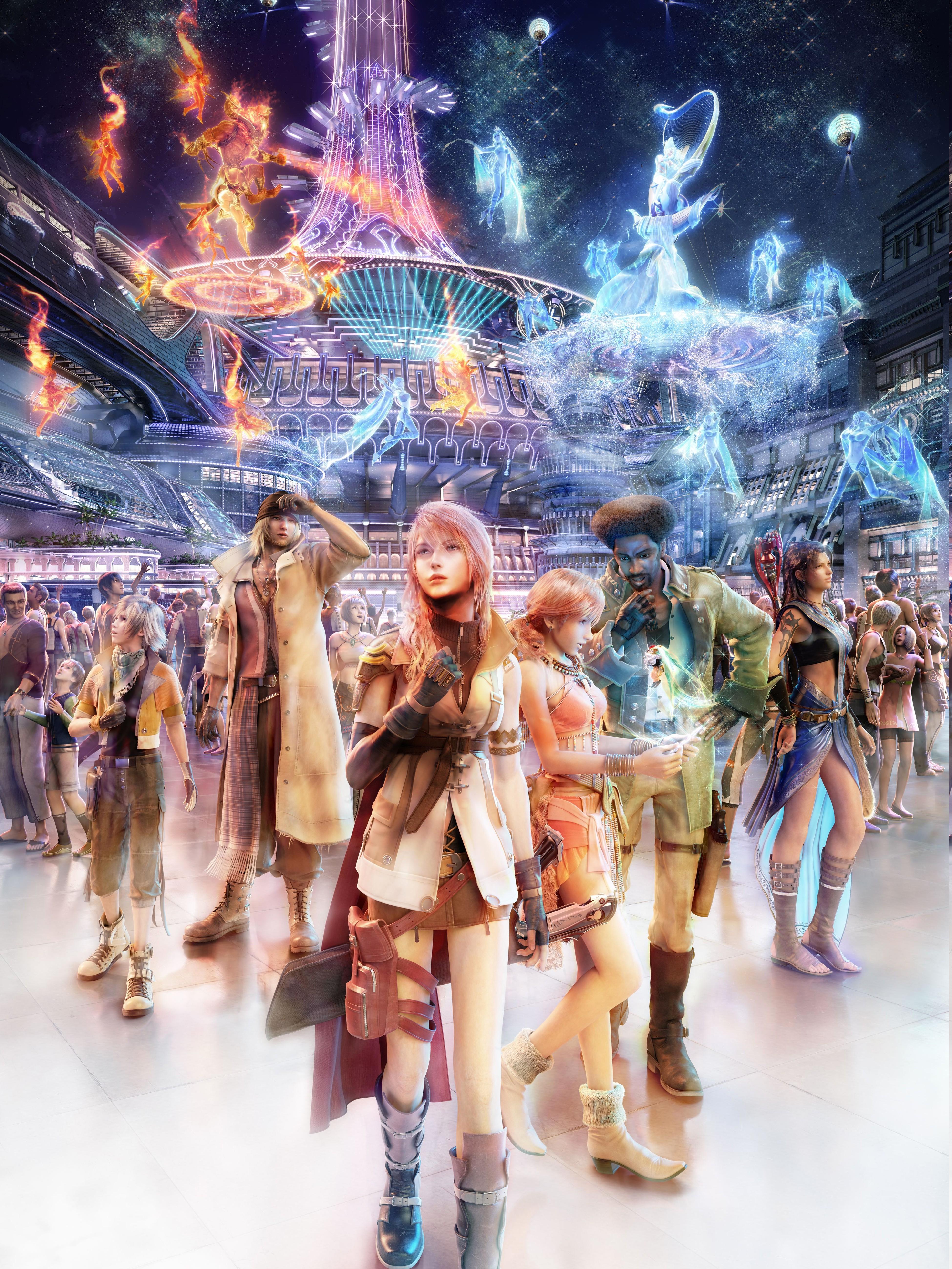 3900x5200 Claire Farron, Snow Villiers, Oerba Dia Vanille, Oerba Yun Fang, Hope Estheim, Sazh Katzroy, Final Fantasy XIII, Final Fantasy, Video Games Wallpaper HD / Desktop and Mobile Background