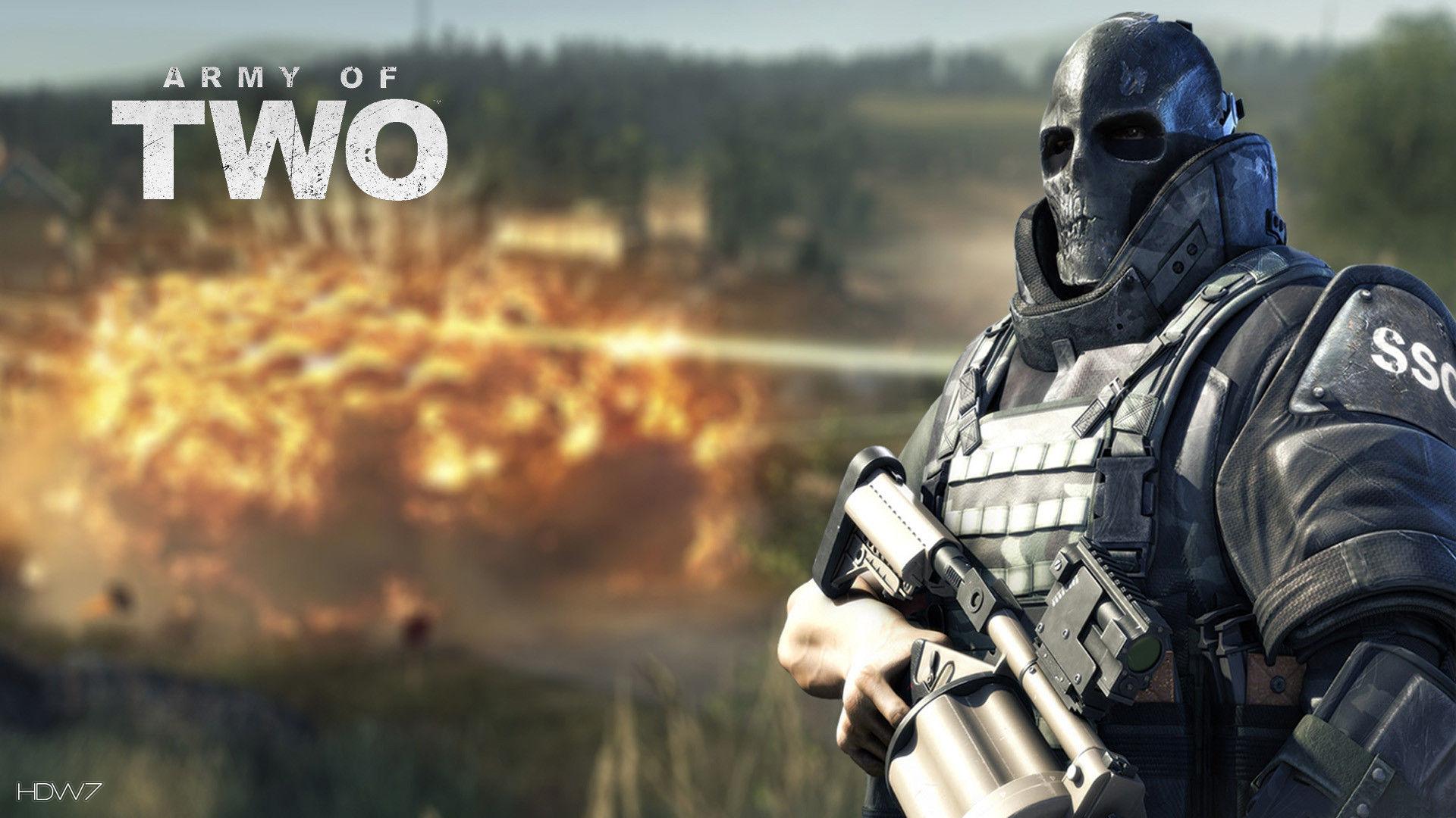 1920x1080 army of two game rios ballistic face mask soldier. HD wallpaper gallery
