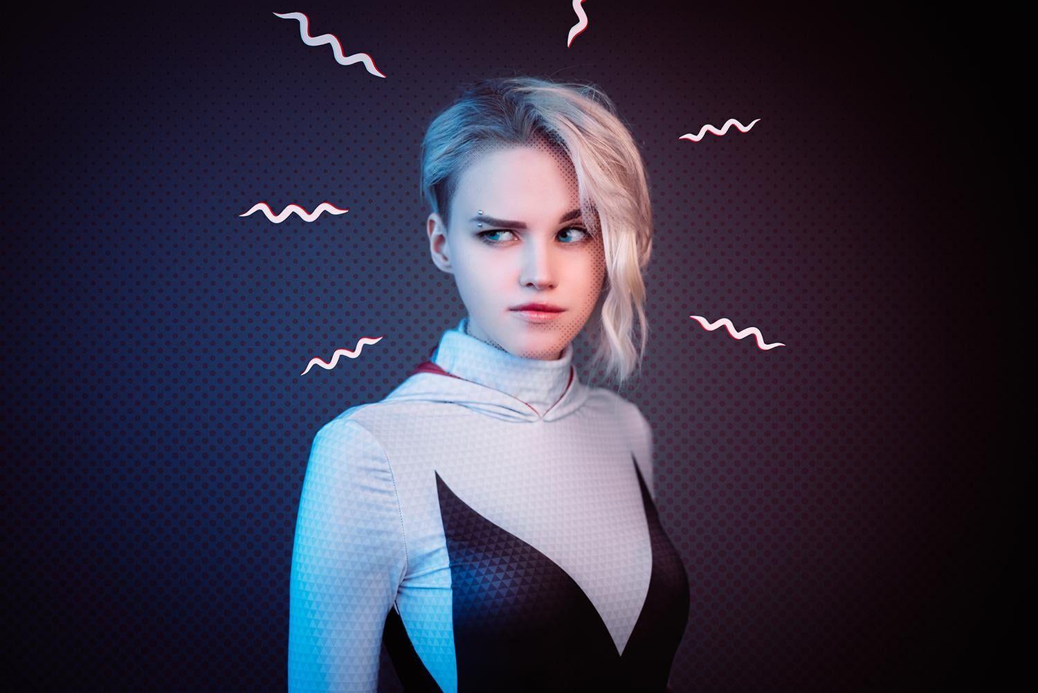 1500x1001 Shirogane Sama Gwen Stacy #Spider Man #blonde #women #cosplay #Gwen P # Wallpaper #hdwallpaper #desktop. Cosplay Woman, Spider Gwen Cosplay, Spider Gwen