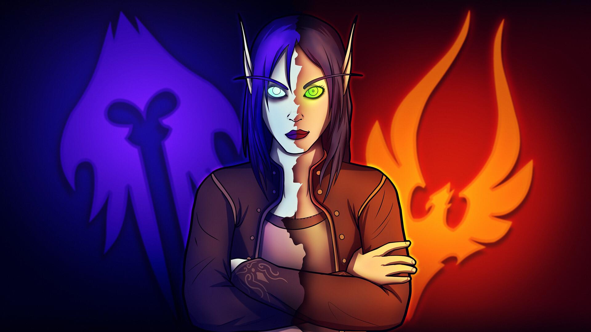 1920x1080 Sabina Janicka and Void Elf