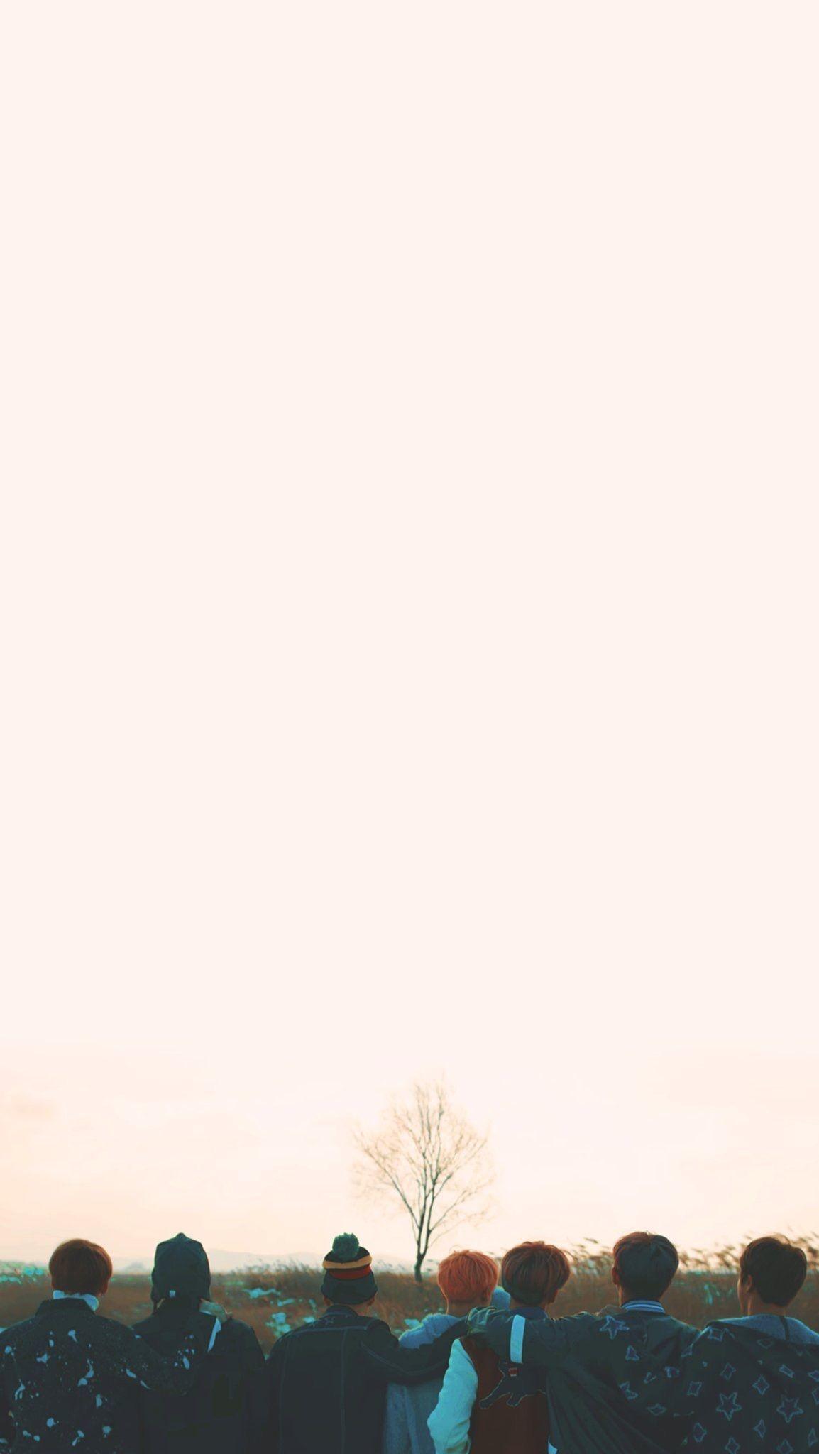1154x2048 Flower Lockscreen, Bts Lockscreen, Seokjin, Namjoon, Spring Day Wallpaper HD HD Wallpaper