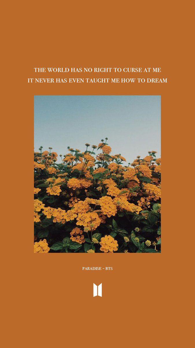 675x1200 Orange BTS Aesthetic wallpaper Free Orange BTS Aesthetic wallpaper background