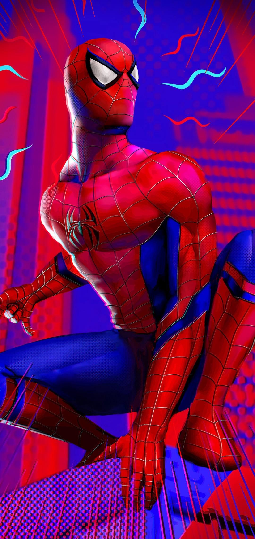 1080x2280 Spider Man Wallpaper