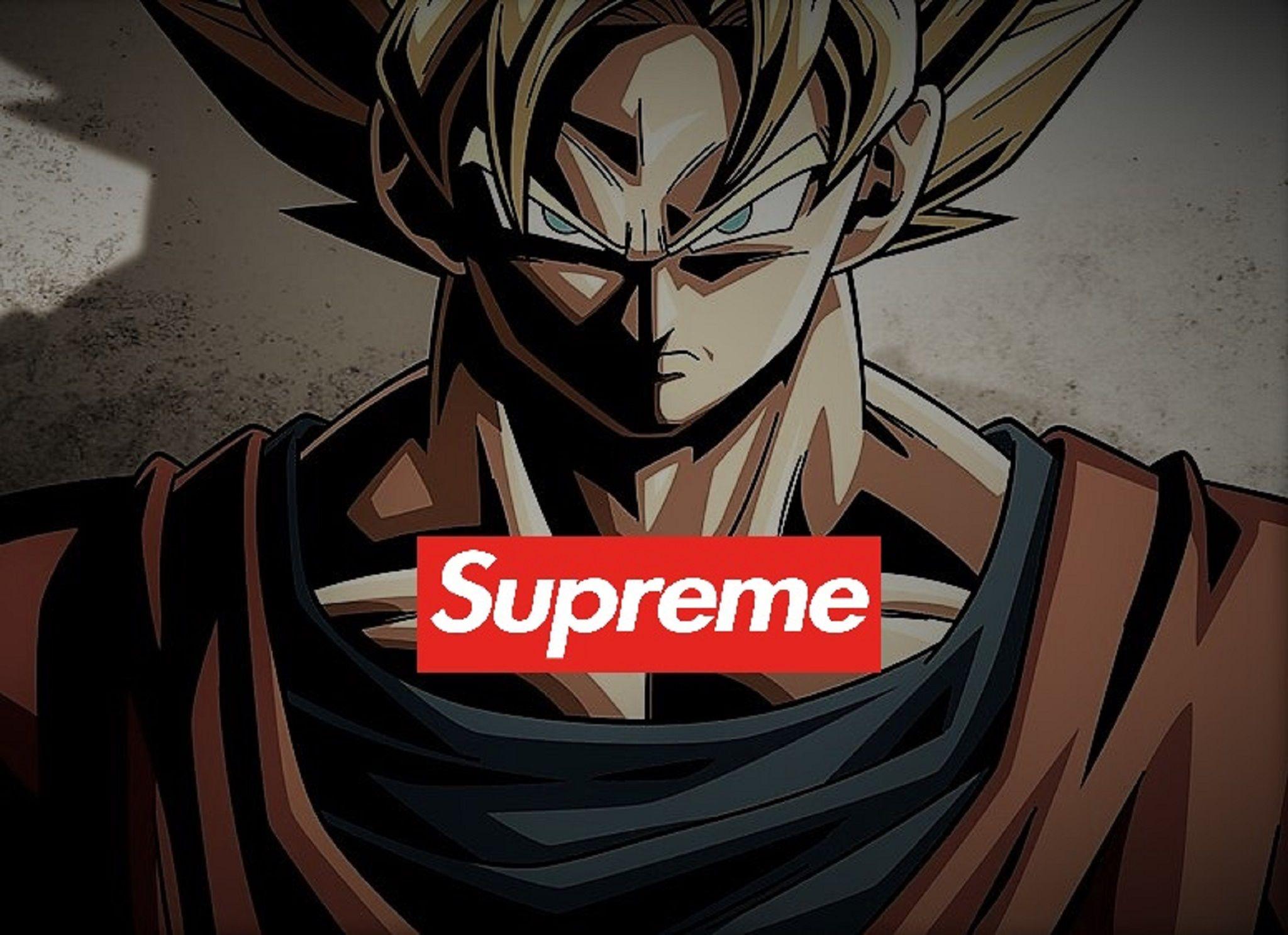 Goku supreme  Swag cartoon Goku Dragon ball wallpaper iphone