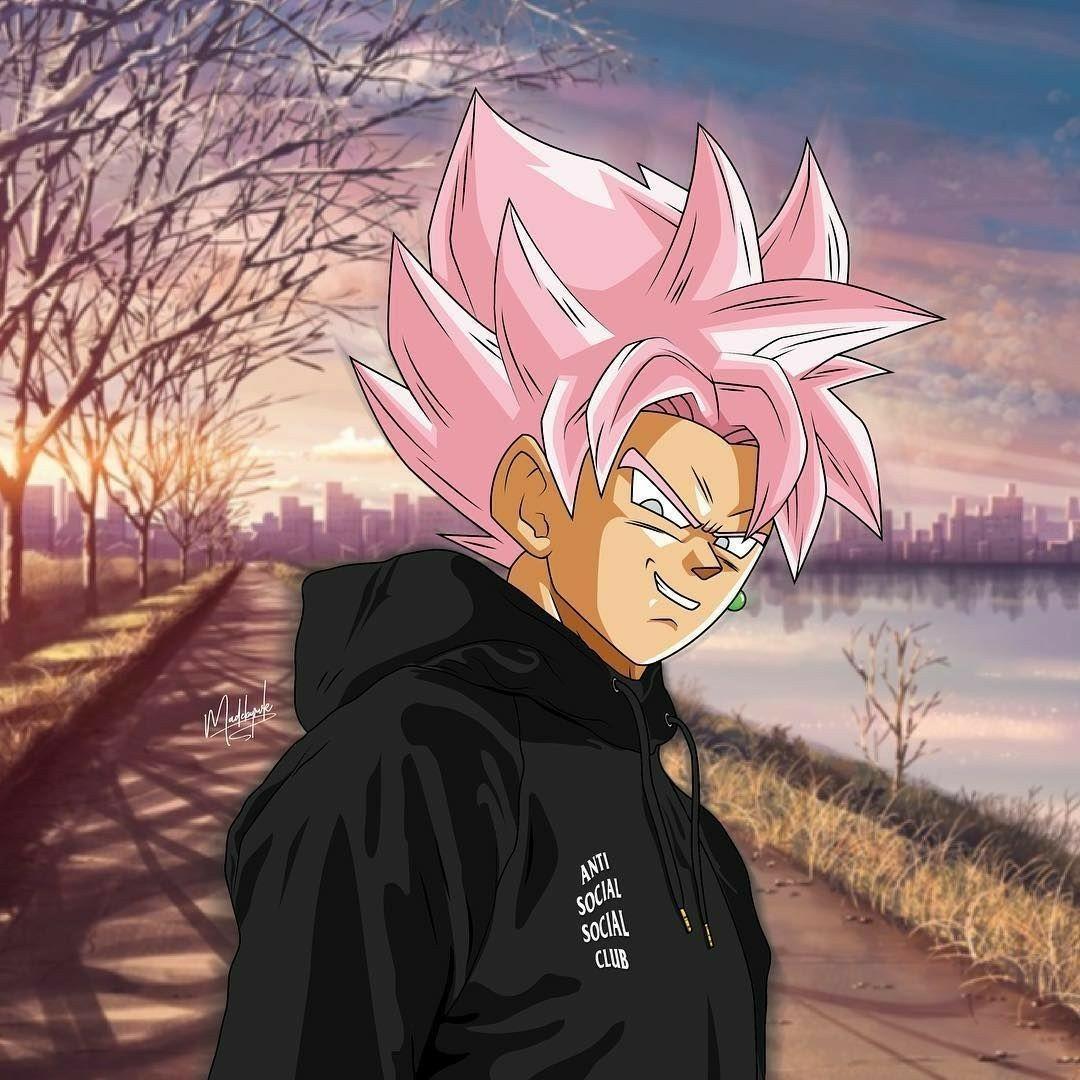 1080x1080 Goku Black BAPE Wallpaper