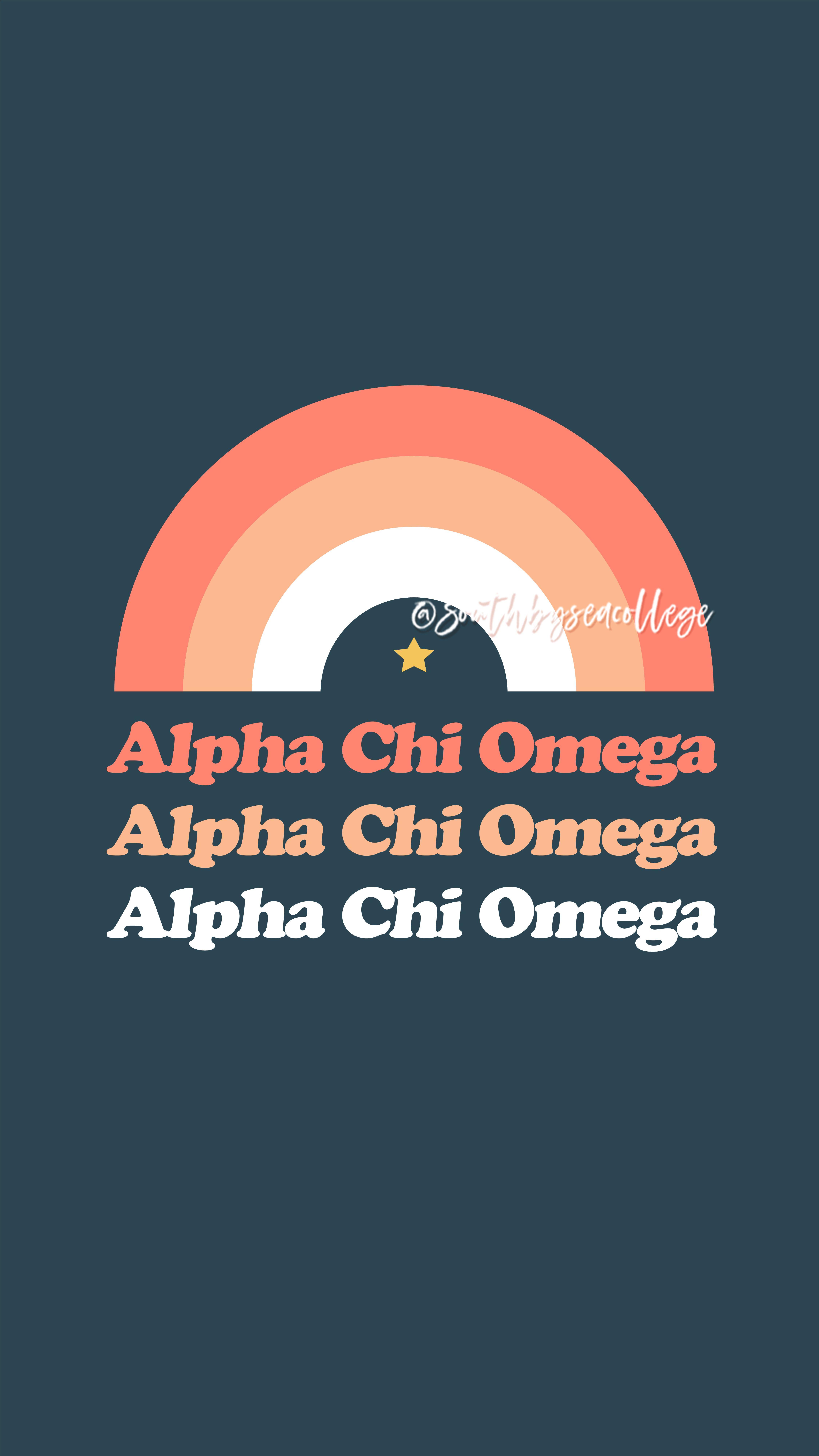 4501x8001 SOUTH BY SEA. ✰ Alpha Chi Omega. AChiO AXO. Retro Rainbow. Vintage Star. Sorority Grap. Alpha chi omega shirts, Alpha chi omega, Alpha chi