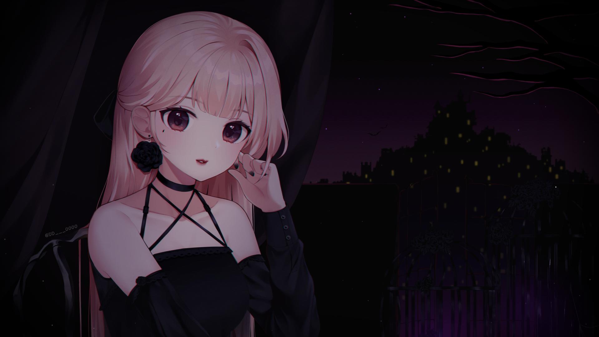 1920x1080 Anime Girl Cute Eyes 1080P Laptop Full HD Wallpaper, HD Anime 4K Wallpaper, Image, Photo and Background