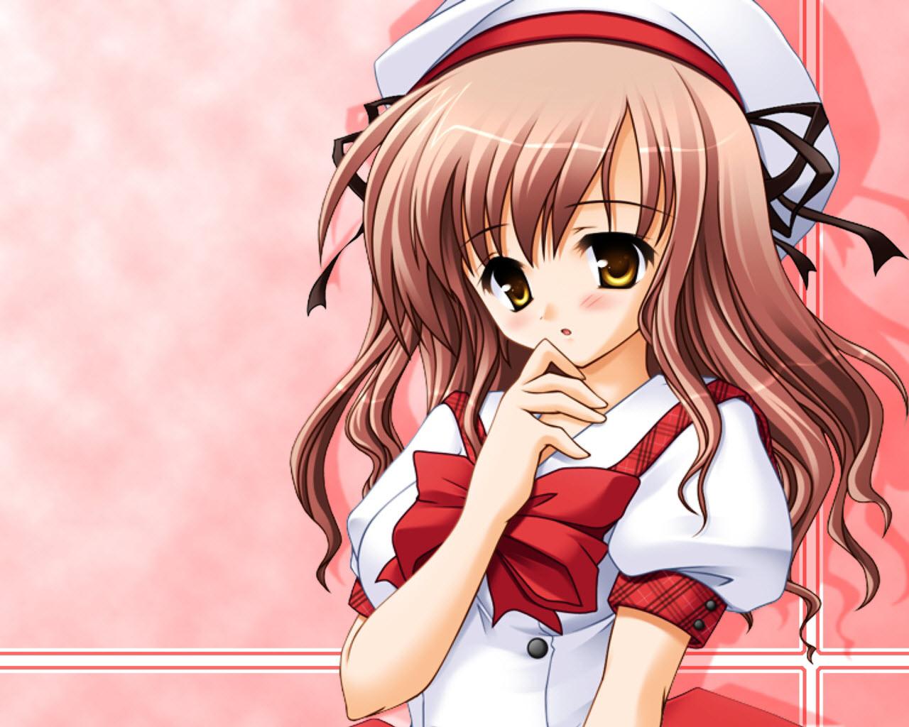 1280x1024 Cute Anime Girls HD Wallpaper