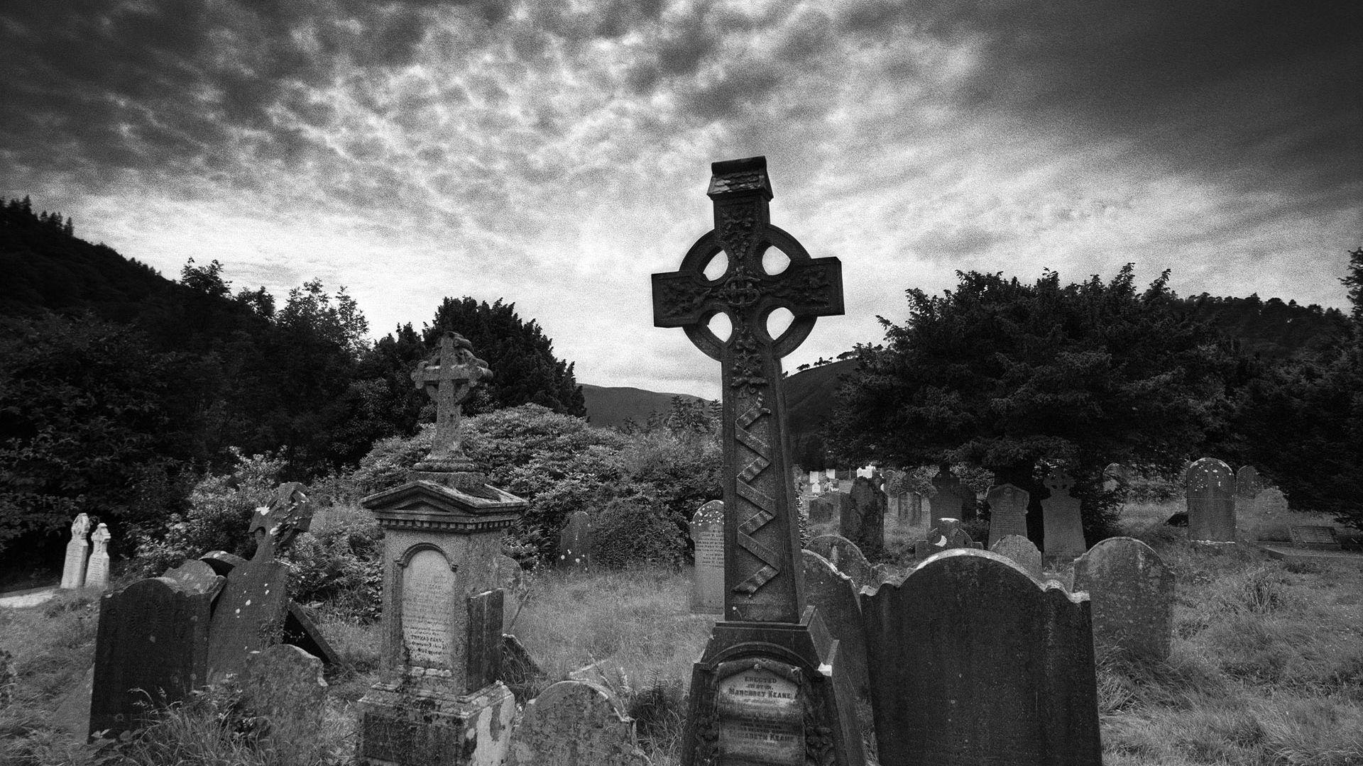 1920x1080 Full HD 1080p Cemetery Wallpaper HD, Desktop Background. Old cemeteries, Graveyard, Cemetery