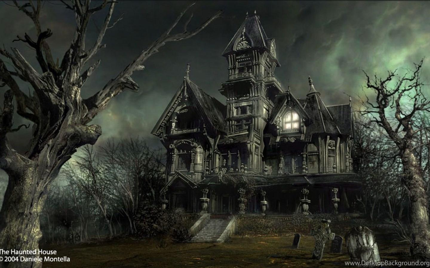 1440x900 Gallery For House Cemetery Wallpaper Desktop Background
