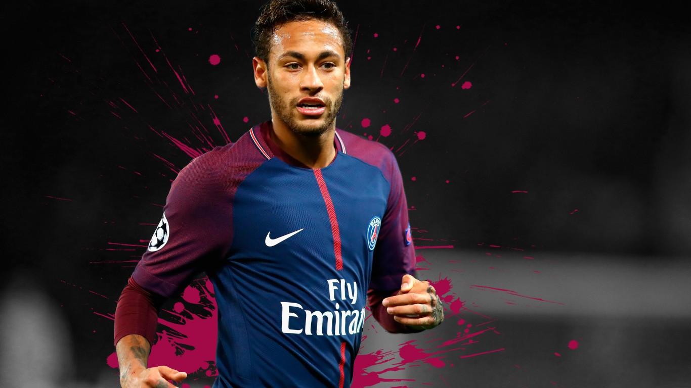 1366x768 Download 1366x768 Paris Saint German Fc, Neymar Wallpaper For Laptop, Notebook