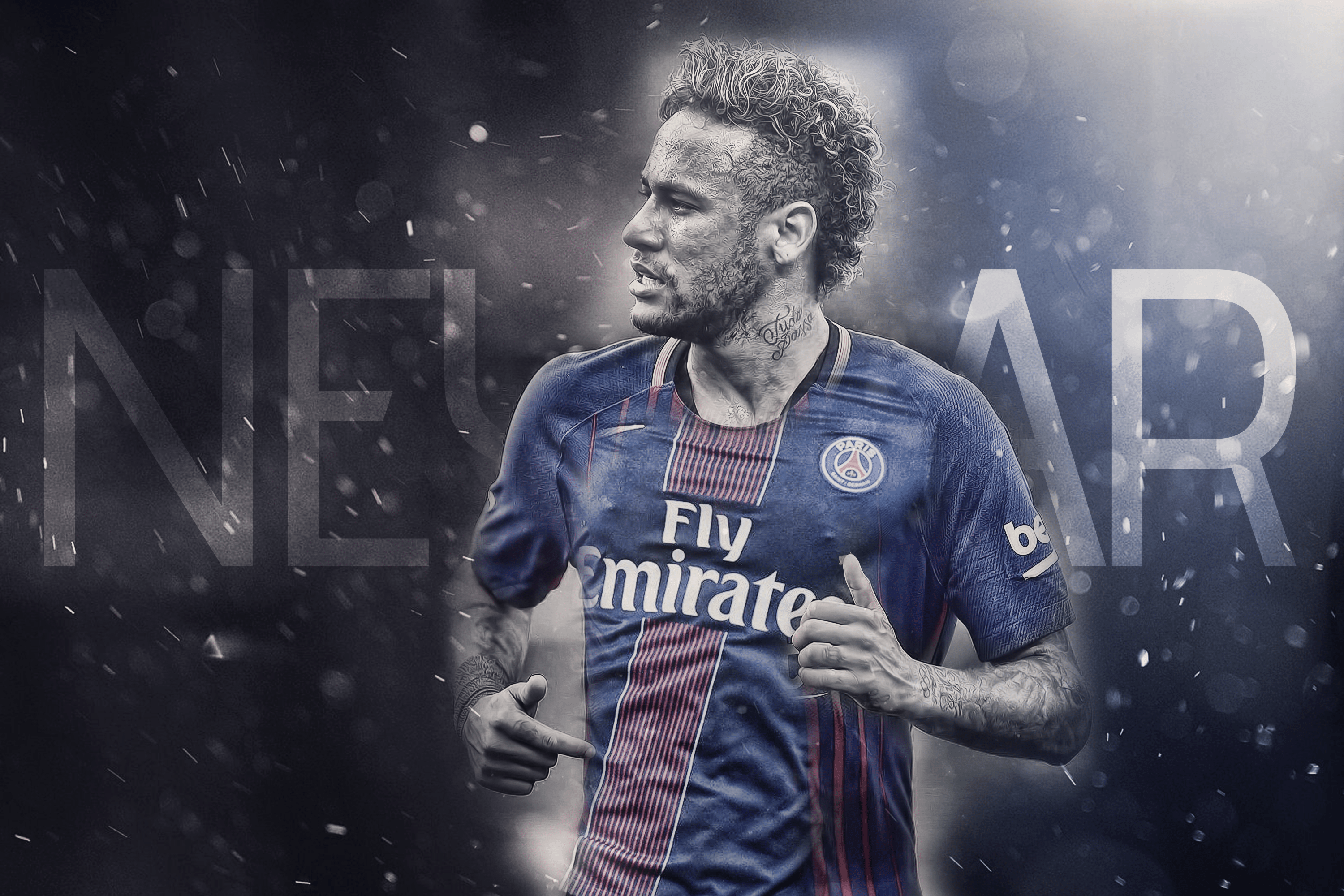 3000x2000 Neymar 4K Wallpaper