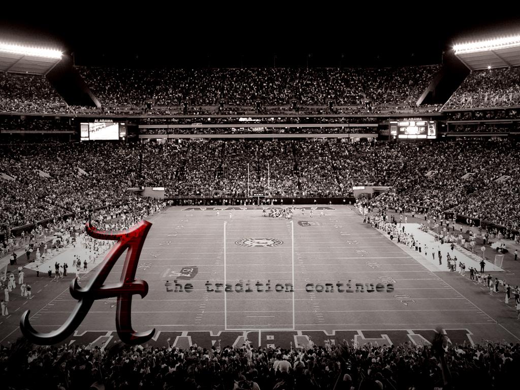 1024x768 Alabama Crimson Tide Logo Wallpaper