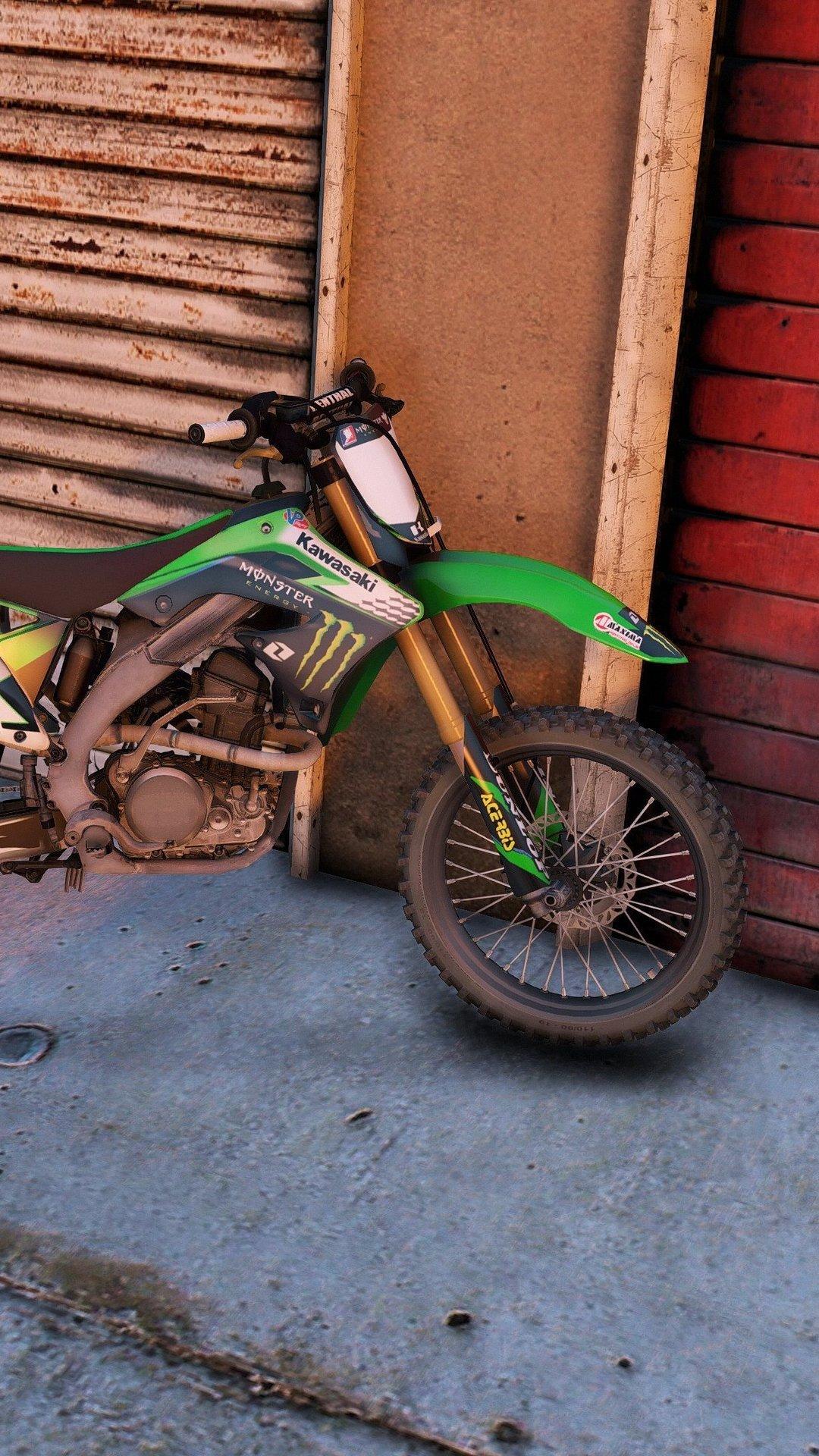 1080x1920 1080x1920 gta gta, games, kawasaki, dirt bikes, HD for iPhone 8 wallpaper