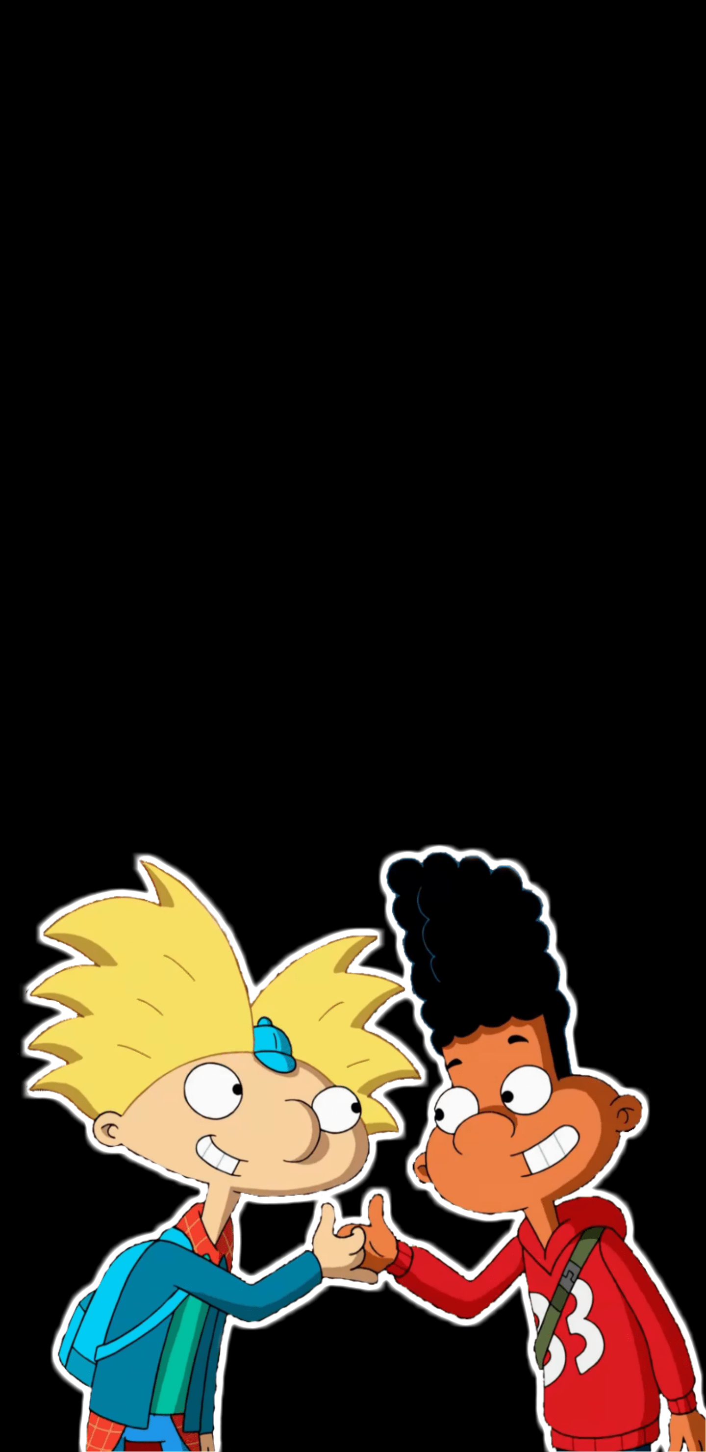 1440x2960 Amoled Cartoon HD Wallpaper