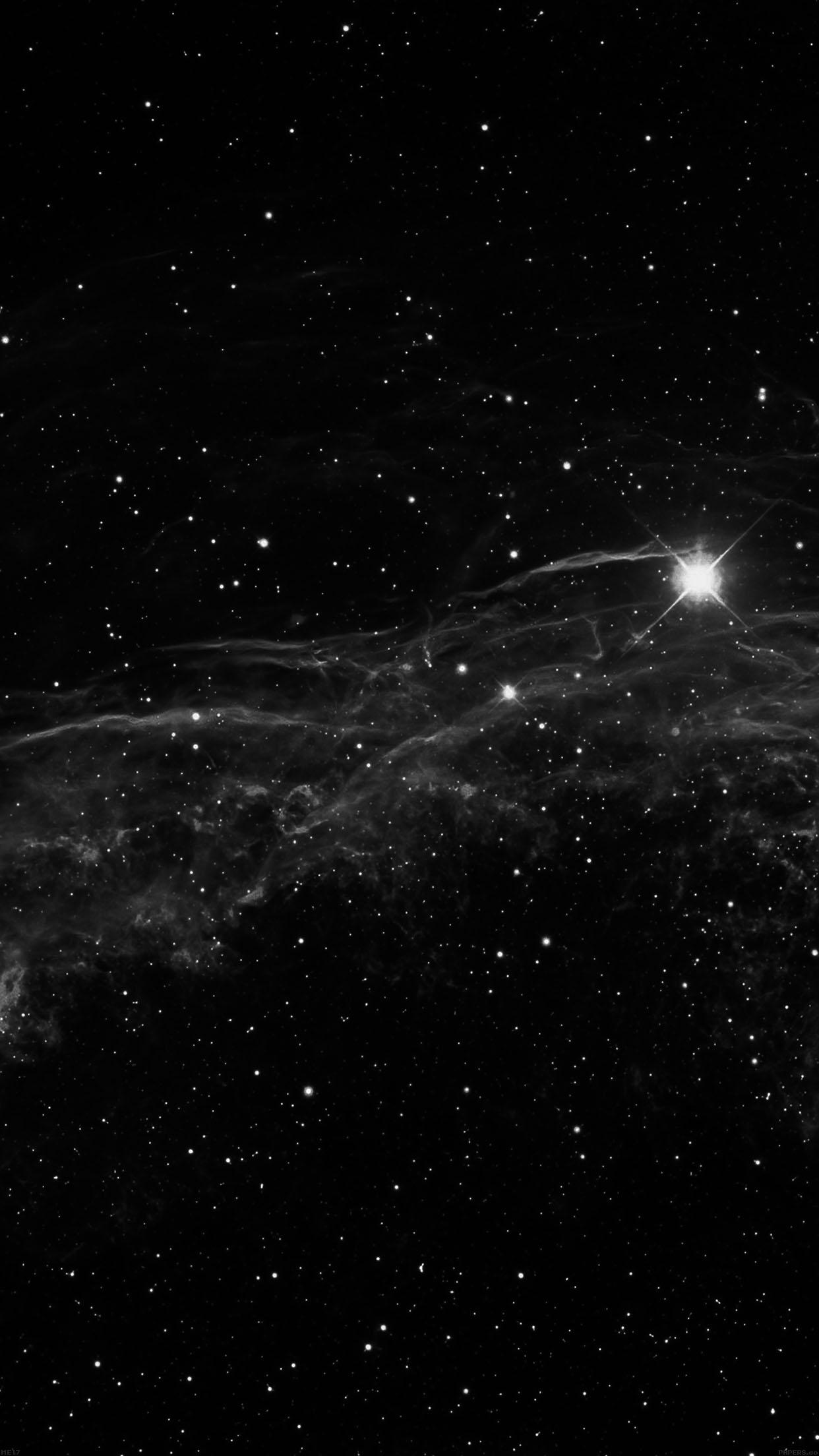 1242x2208 Space Canvas Dark Stars With Love
