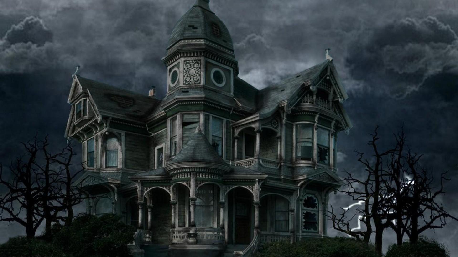 1920x1080 Haunted House Wallpaper