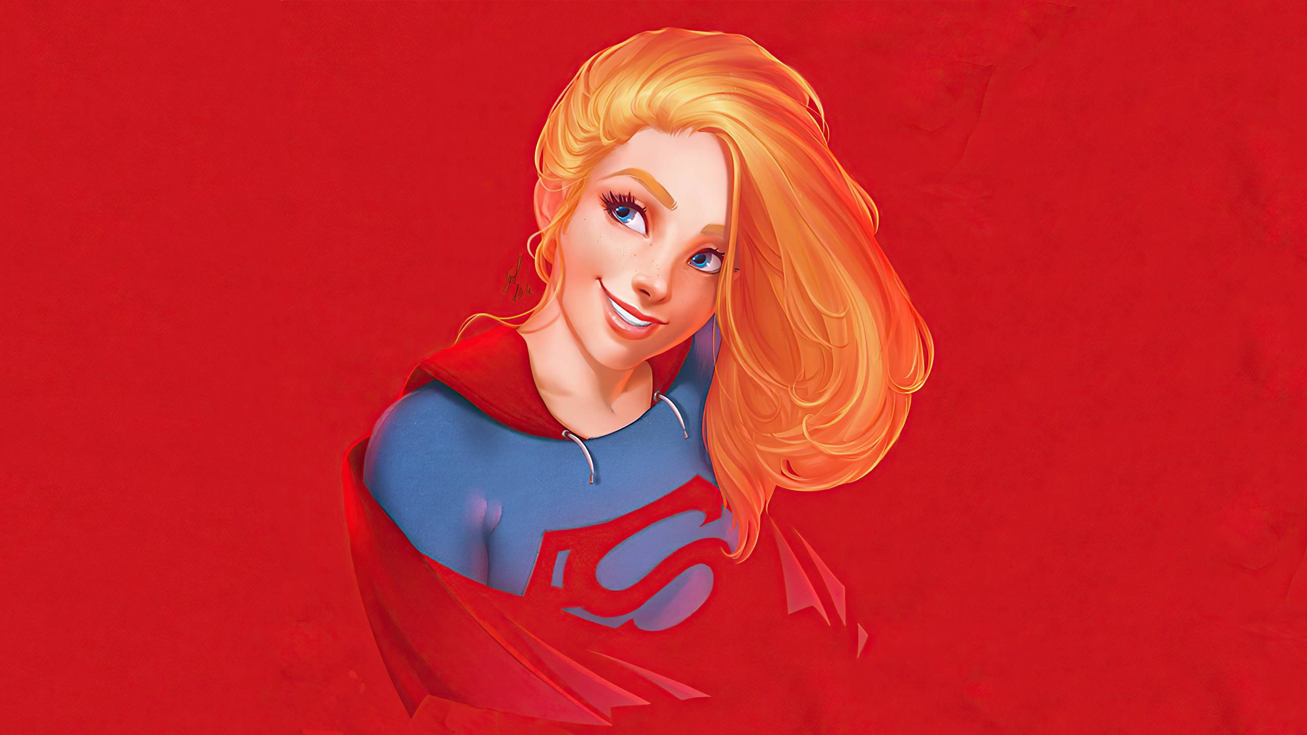 2560x1440 Supergirl 4K Digital Art 1440P Resolution Wallpaper, HD Superheroes 4K Wallpaper, Image, Photo and Background