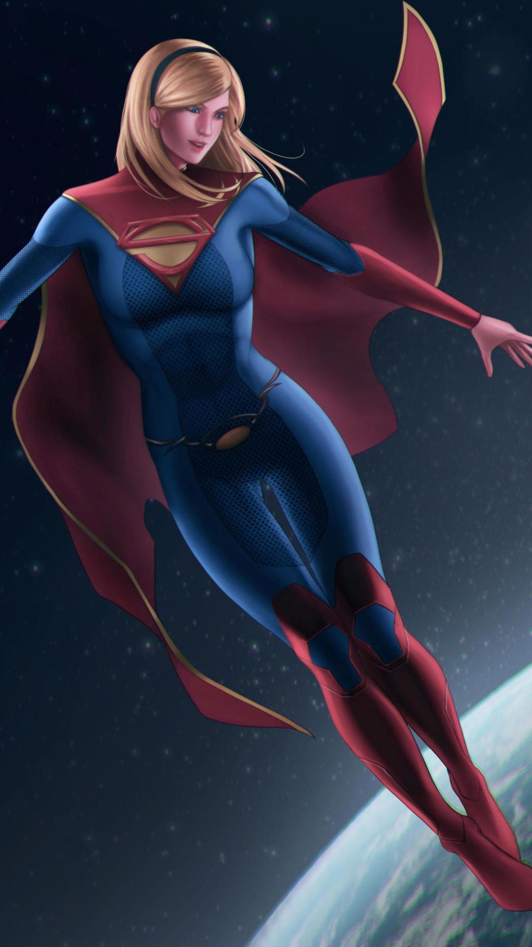 1080x1920 1080x1920 supergirl, hd, superheroes, digital art, artwork, for iPhone 8 wallpaper