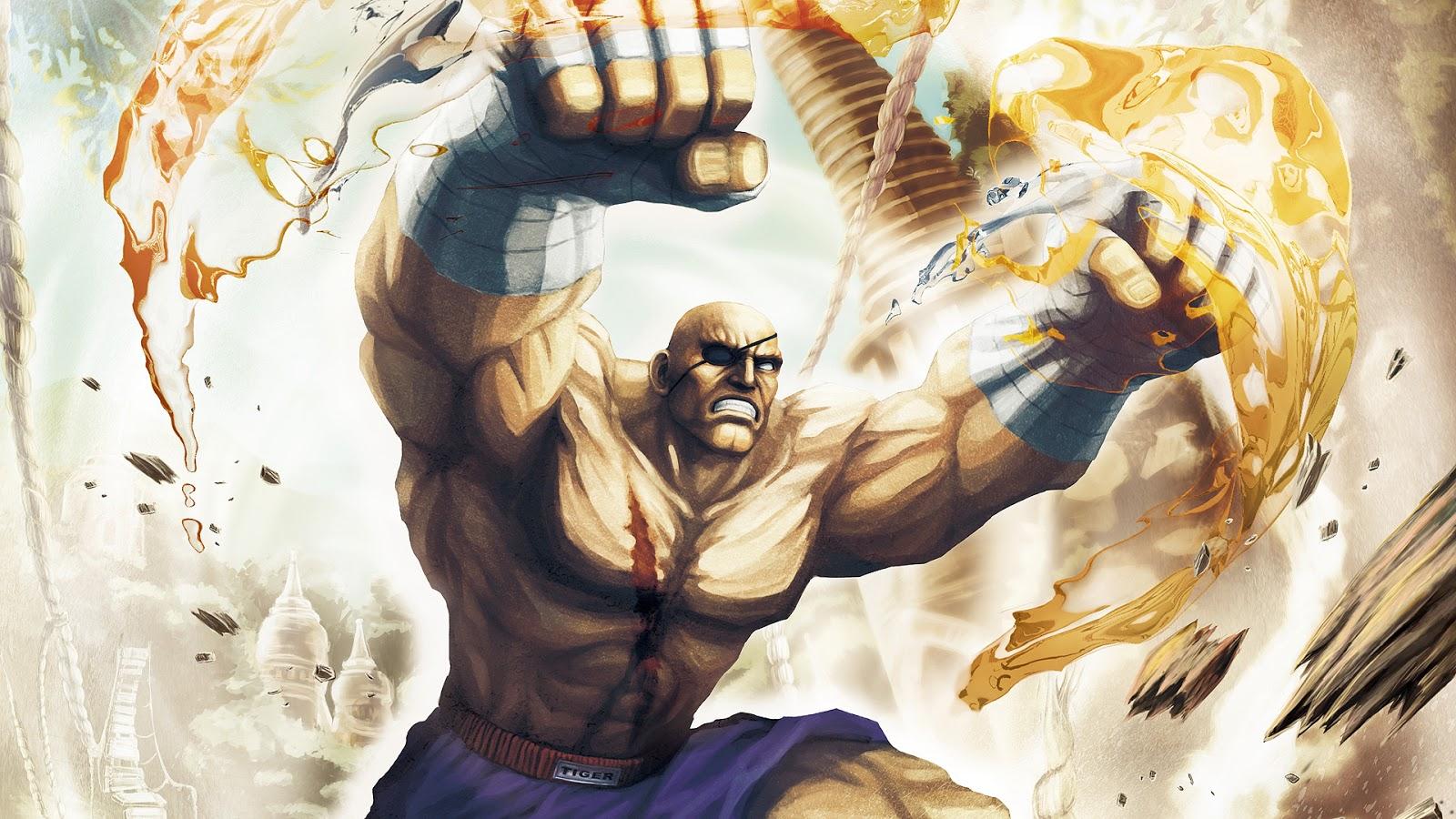 1600x900 HD Wallpaper. Epic Desktop Background: Angry Sagat Cyclop Street Fighter