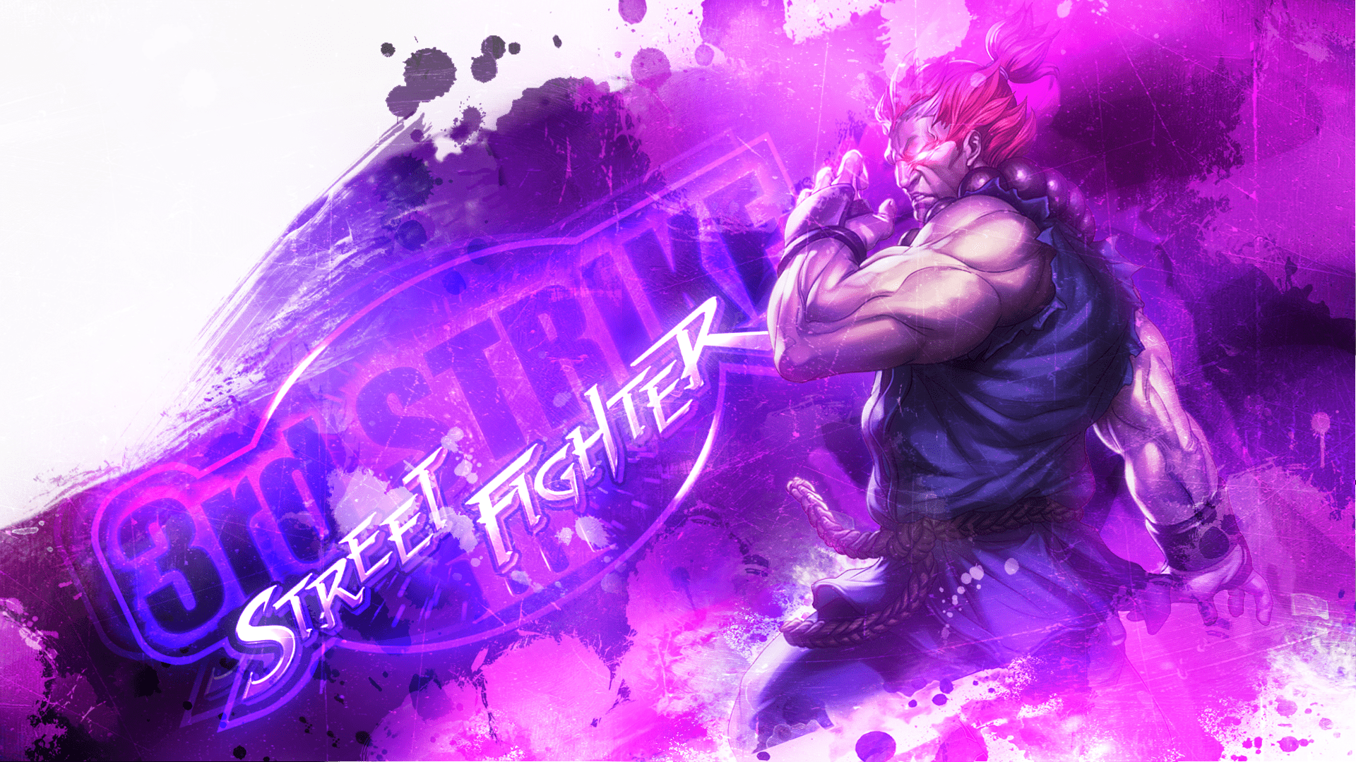 1920x1080 Akuma Fighter Wallpaper
