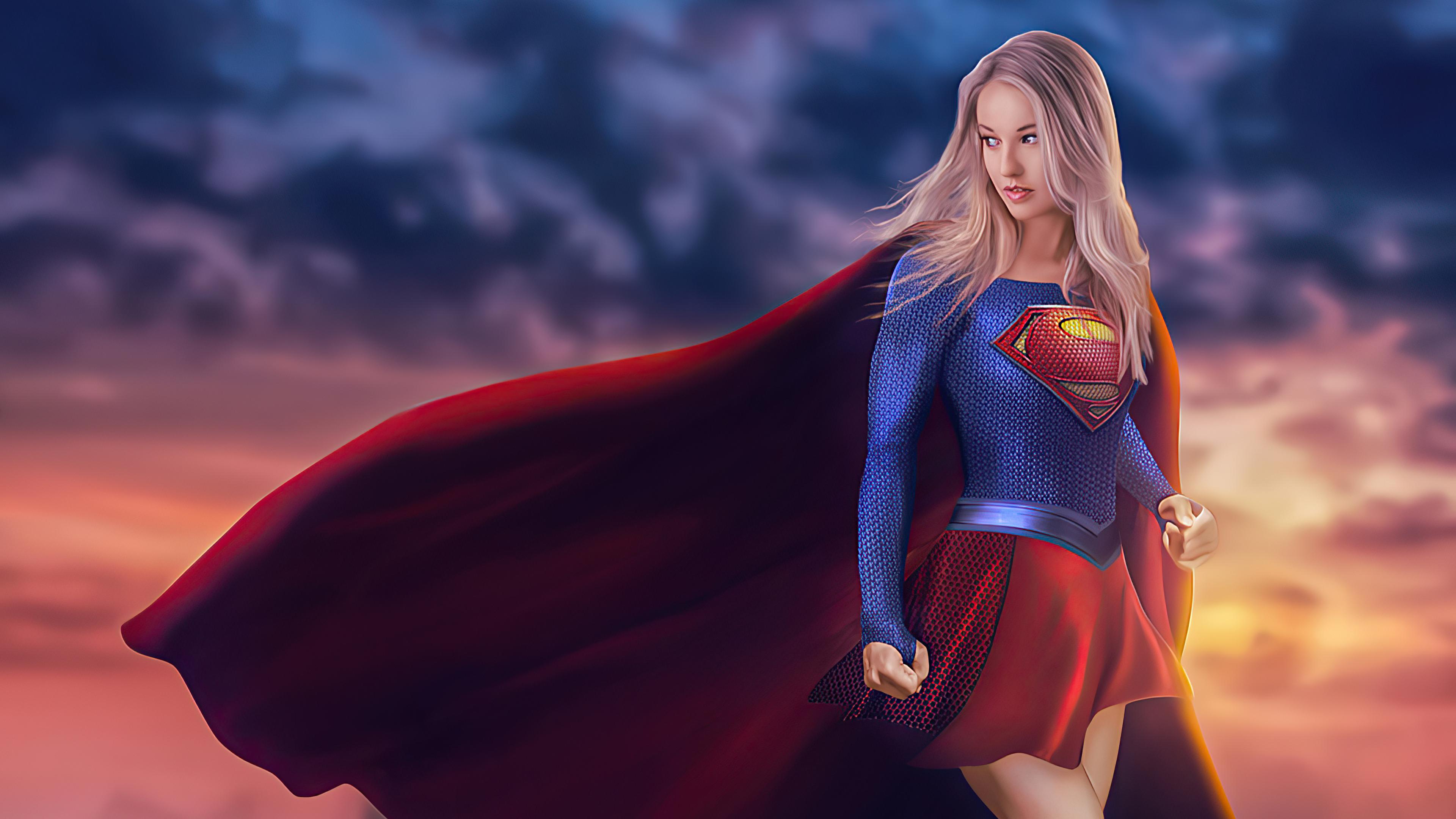 3840x2159 Supergirl 2020 Art 4k, HD Superheroes, 4k Wallpaper, Image, Background, Photo and Picture
